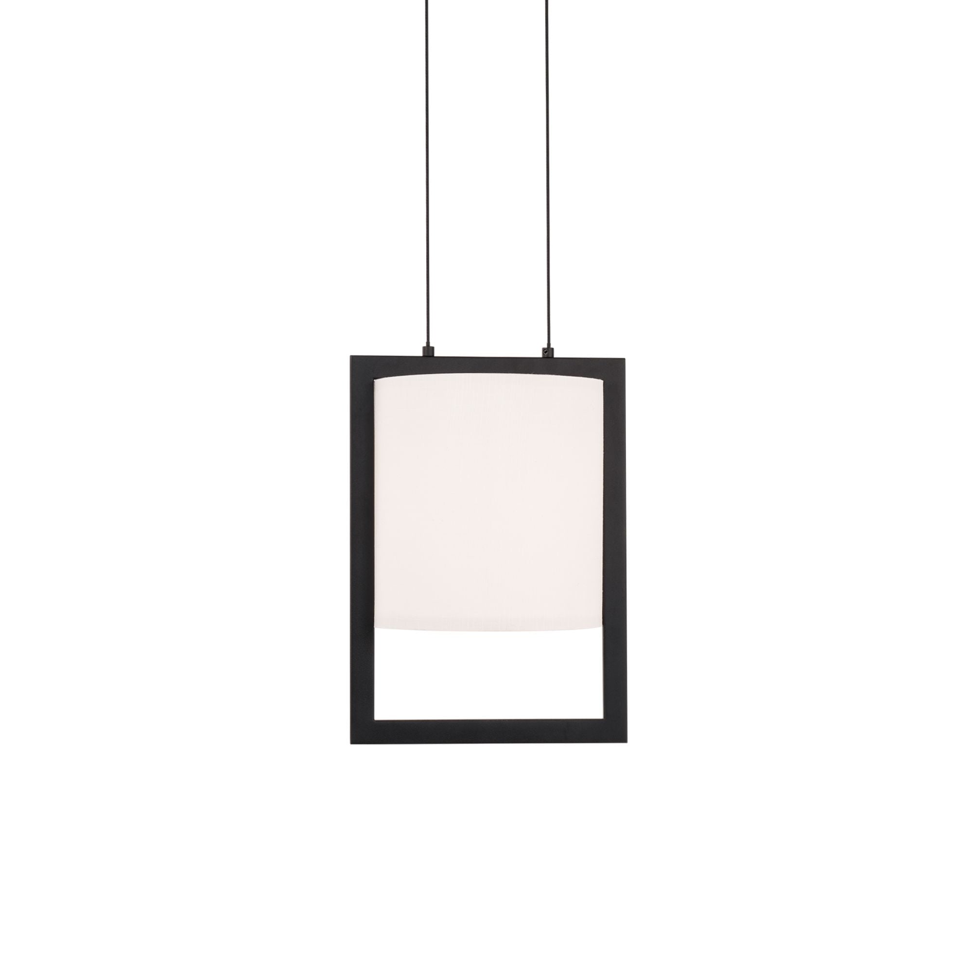 Park Avenue 9 in. Mini Pendant Light Black finish