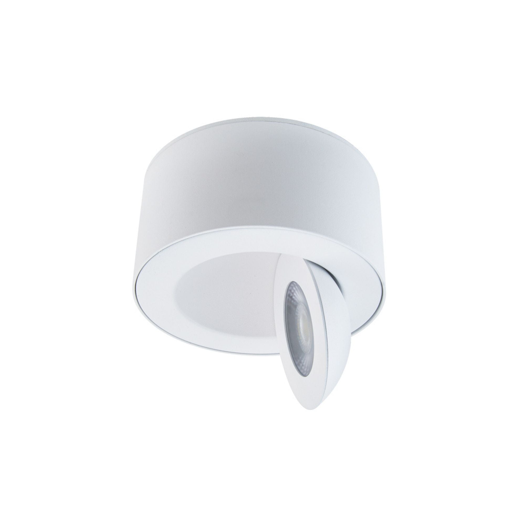 PEEK 5 in. LED Outdoor Flush Mount 3000K White finish