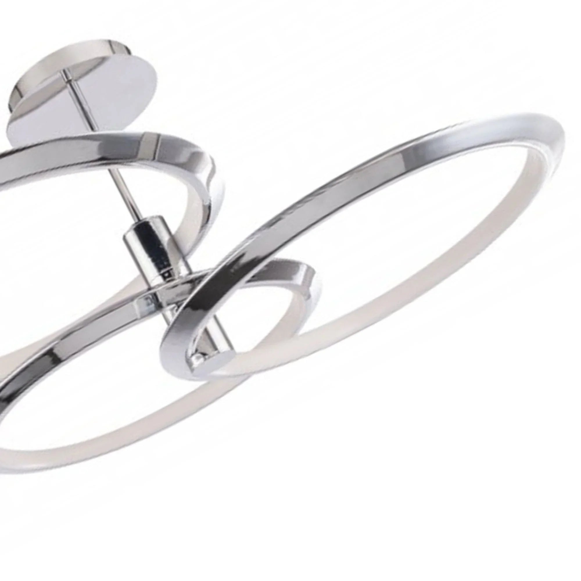 Solaris 40" LED Pendant, Chrome Finish - Bees Lighting