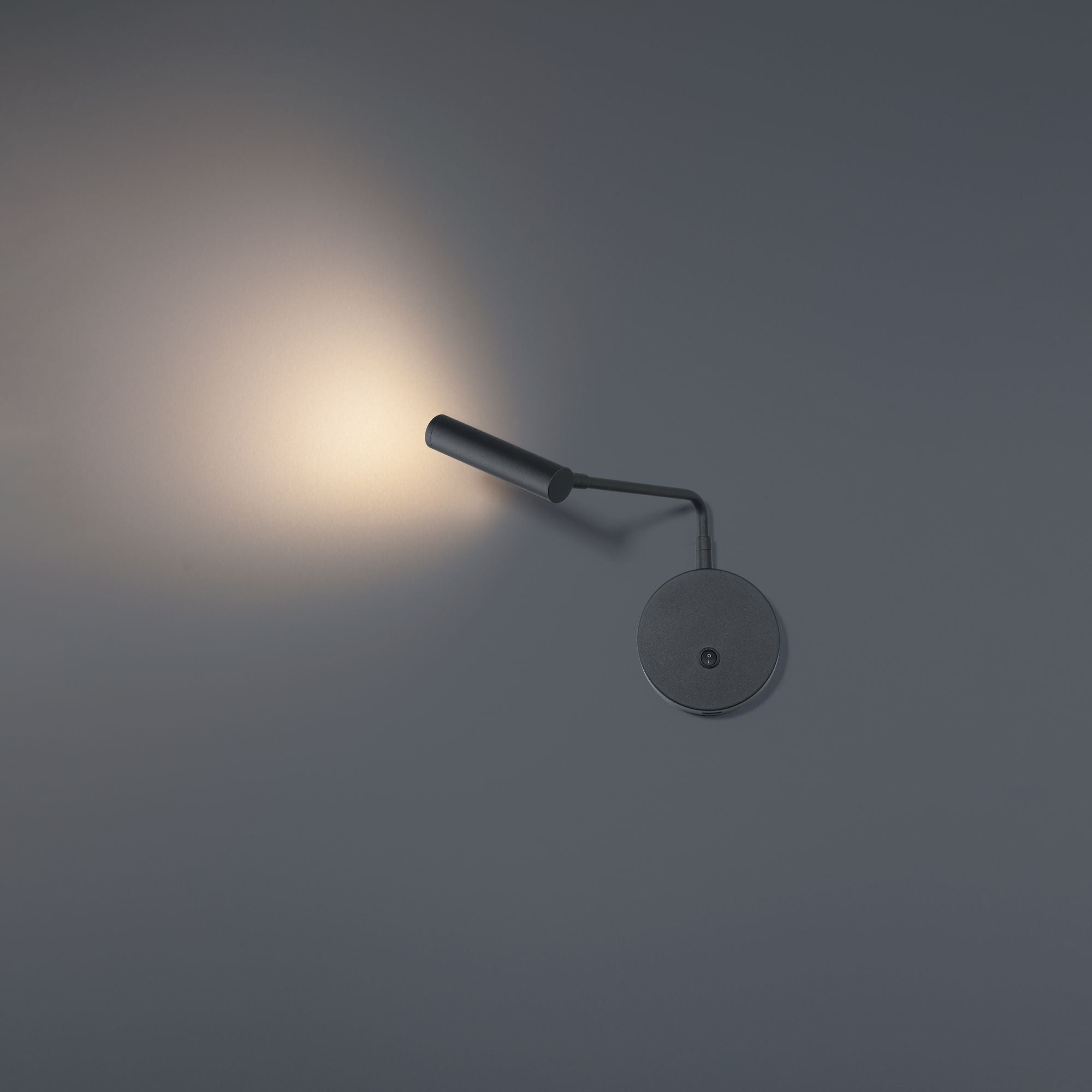 Sprig 10 in. LED Swing Arm Wall Sconce 3000K Black finish