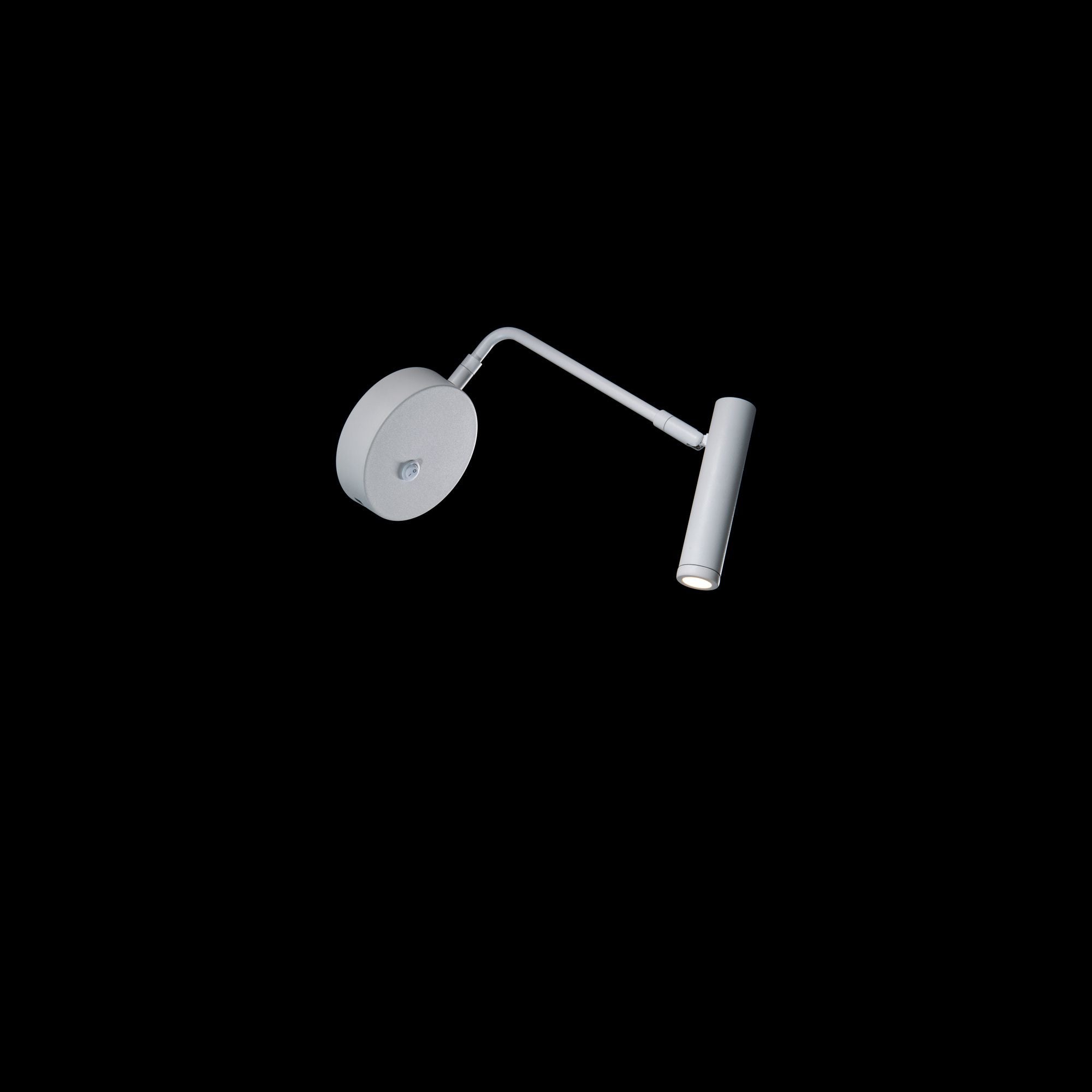 Sprig 10 in. LED Swing Arm Wall Sconce 3000K White finish