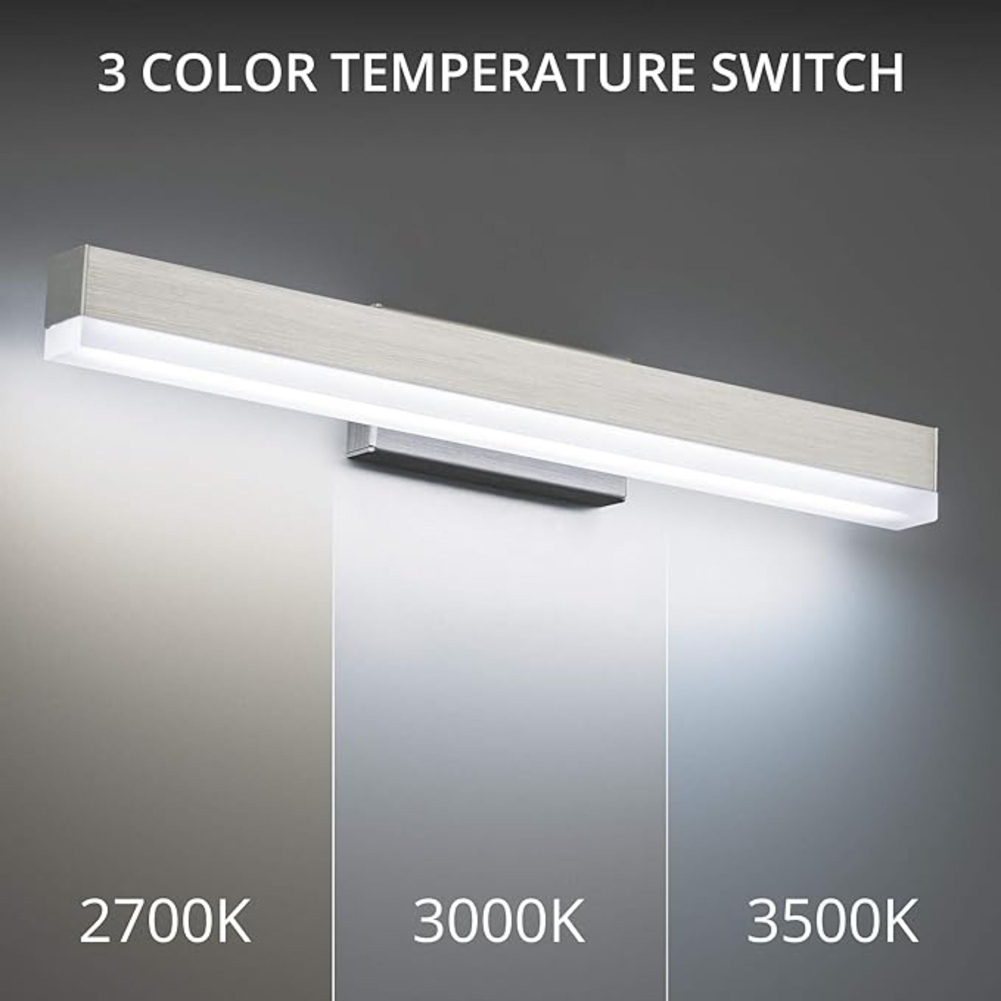 Styx 19 in. LED Bath Bar 688 Lumens Selectable CCT Aluminum finish