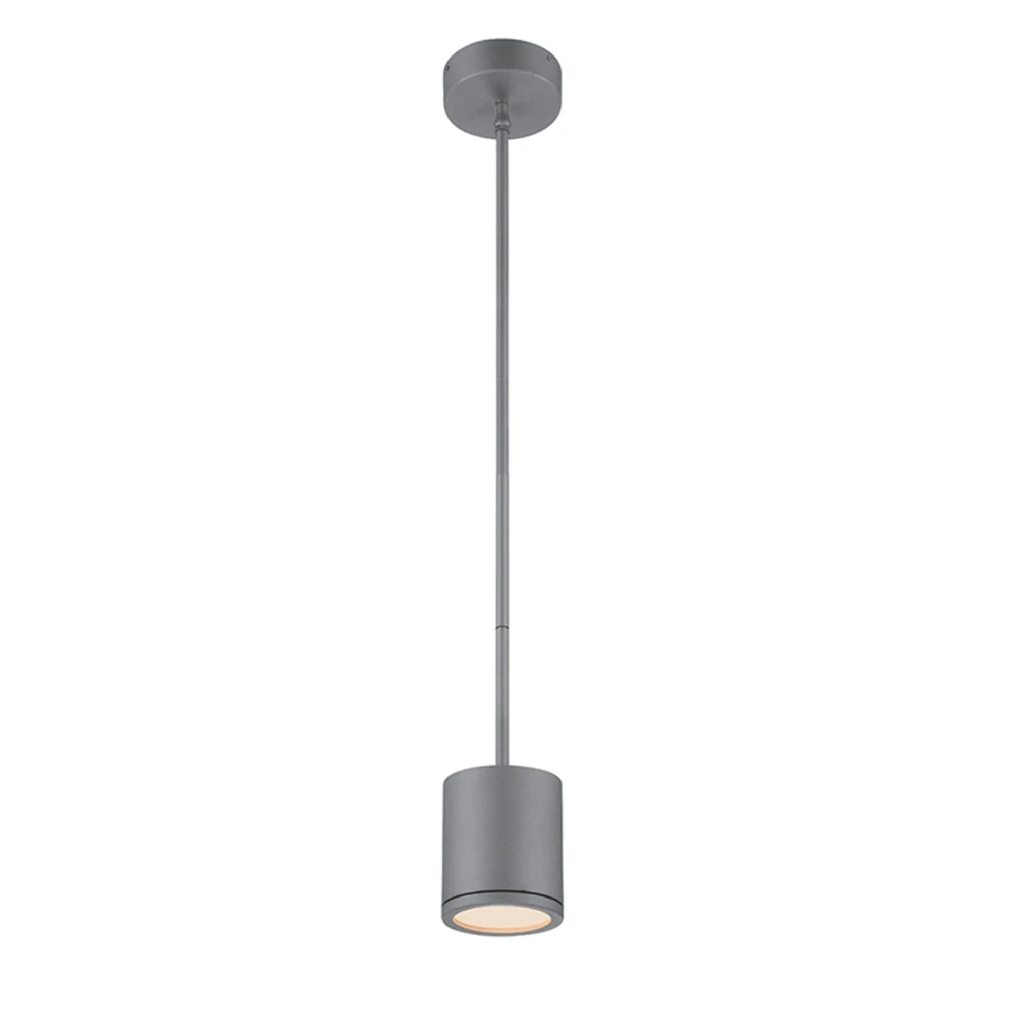 Tube 5" LED Pendant, Graphite Finish - Bees Lighting
