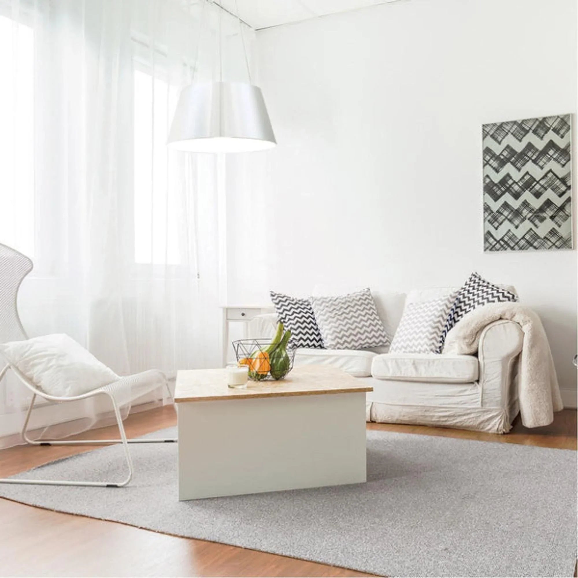 Vida 24" LED Pendant, Brushed Aluminum Finish - Bees Lighting