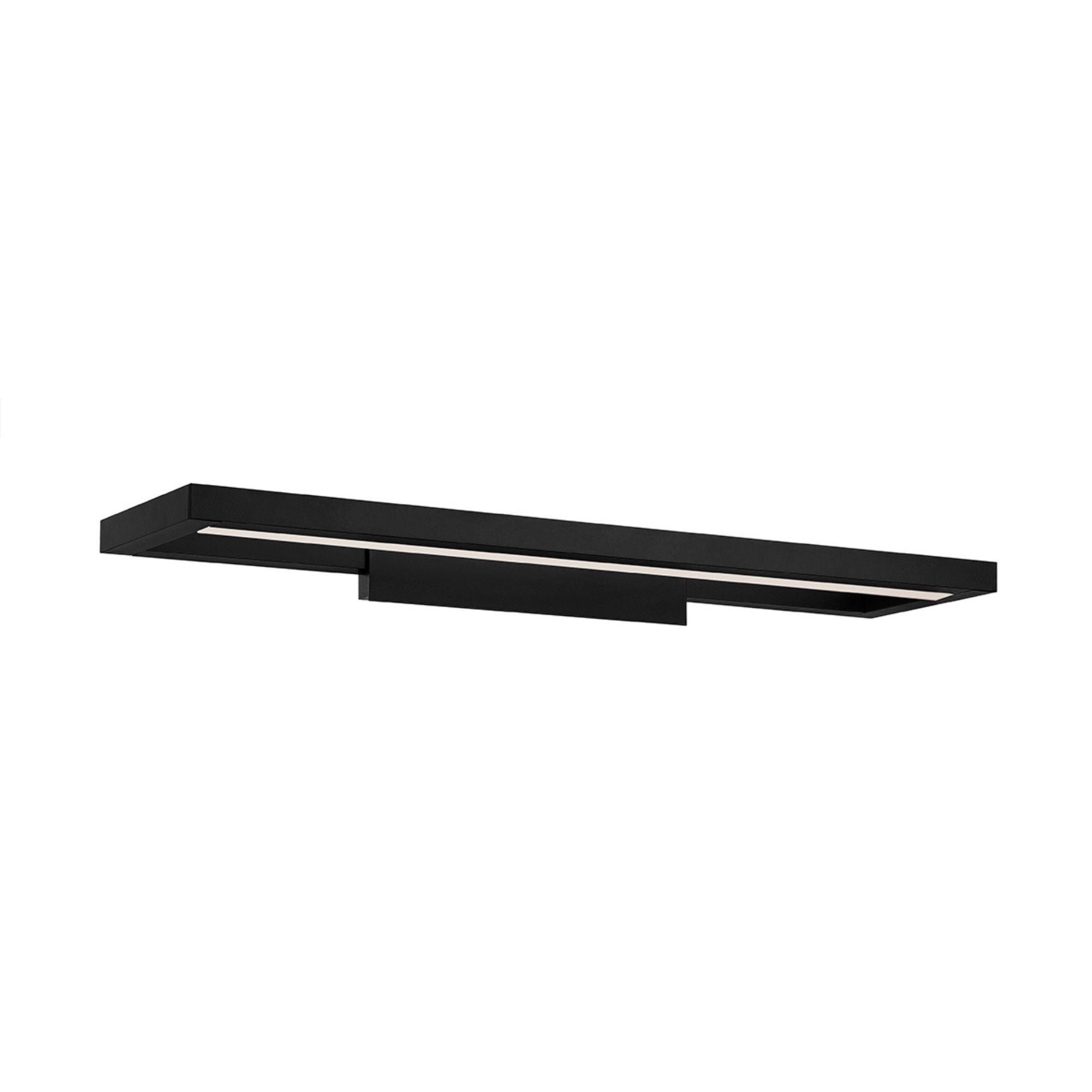 View 28 in. LED Bath Bar 613 Lumens 3000K Black finish