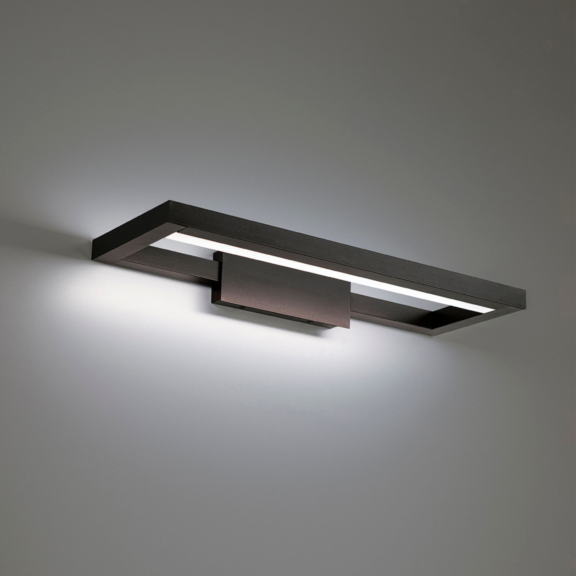 View 28 in. LED Bath Bar 613 Lumens 3000K Black finish