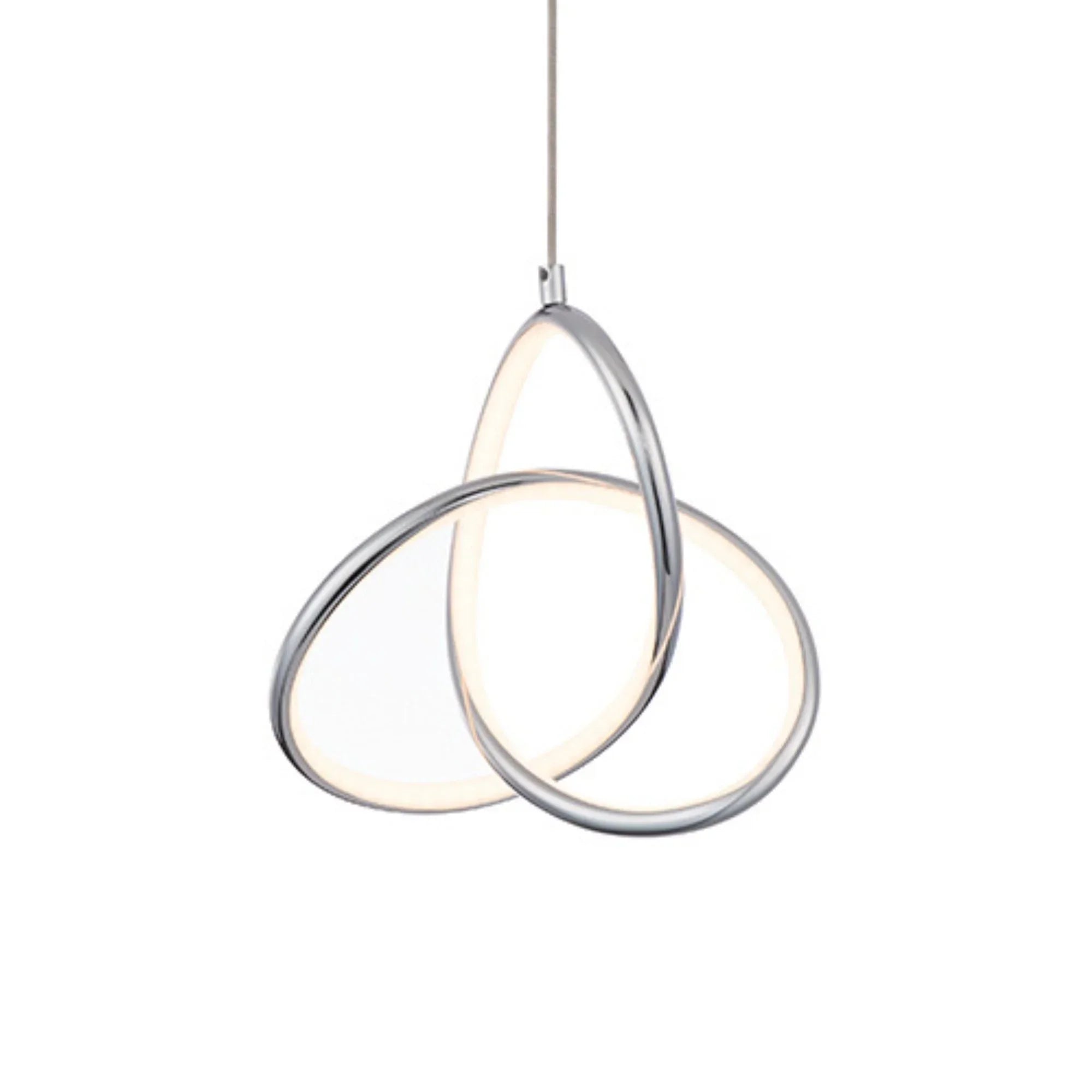 Vornado 7" LED Pendant, Chrome Finish