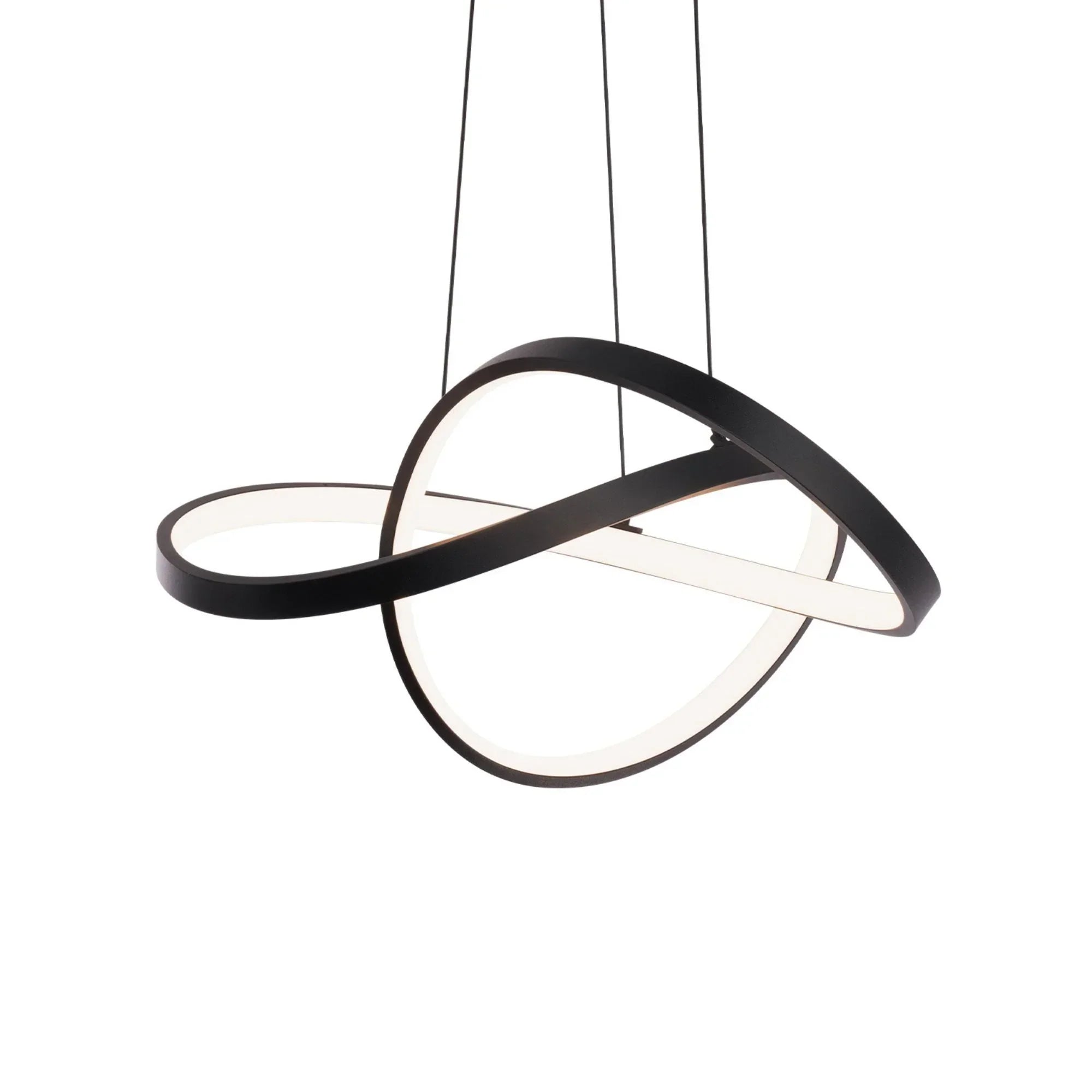 Vornado 20" LED Pendant, Black Finish