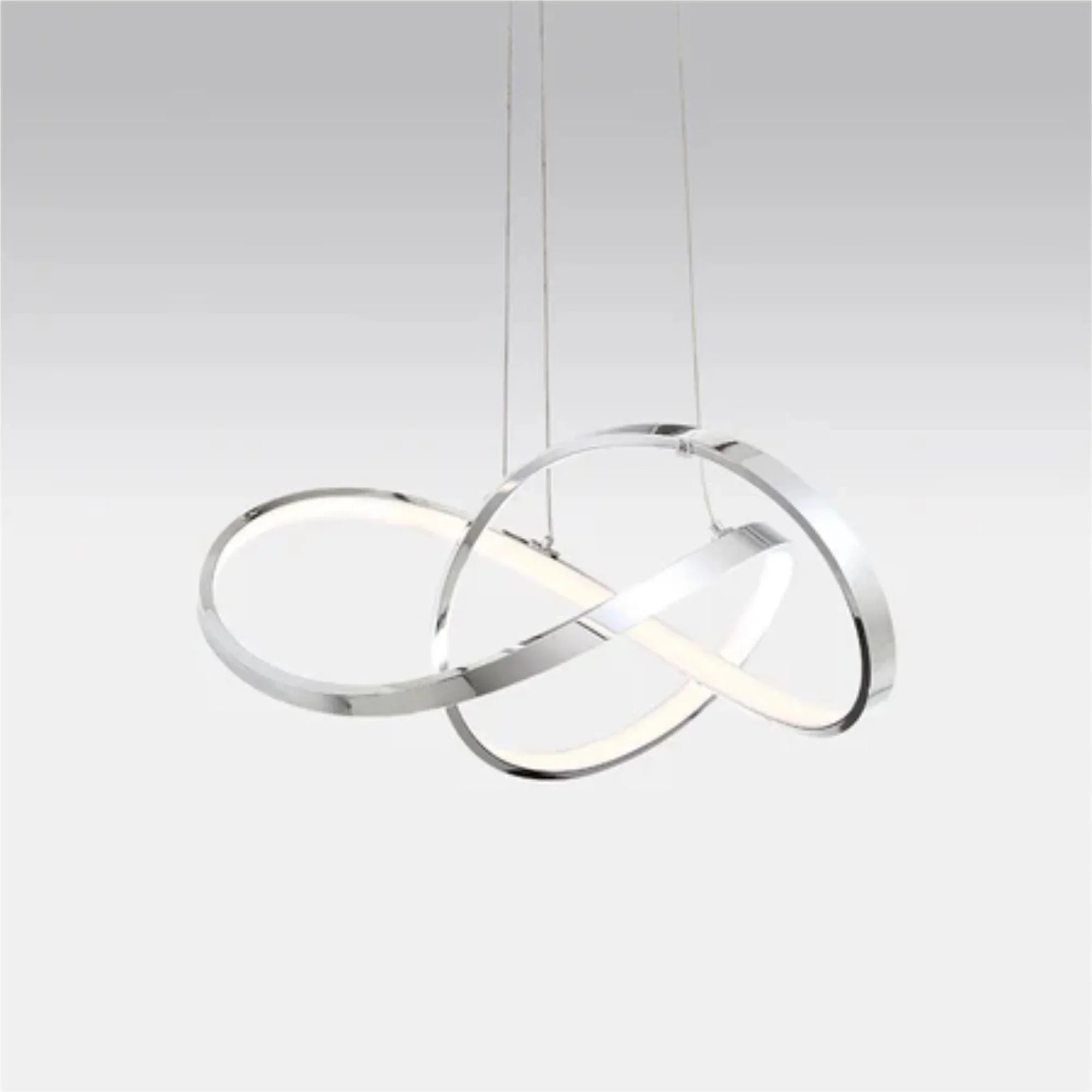 Vornado 20" LED Pendant, Chrome Finish - Bees Lighting
