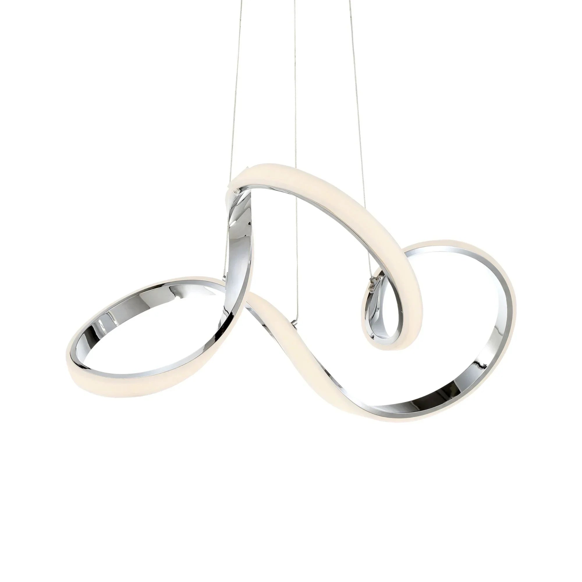 Vornado 23" LED Pendant, Chrome Finish