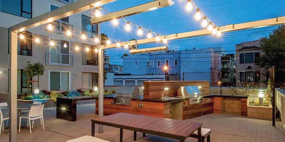 Extended Ambiance: Commercial-Grade Waterproofing for Outdoor and Indoor String Lights