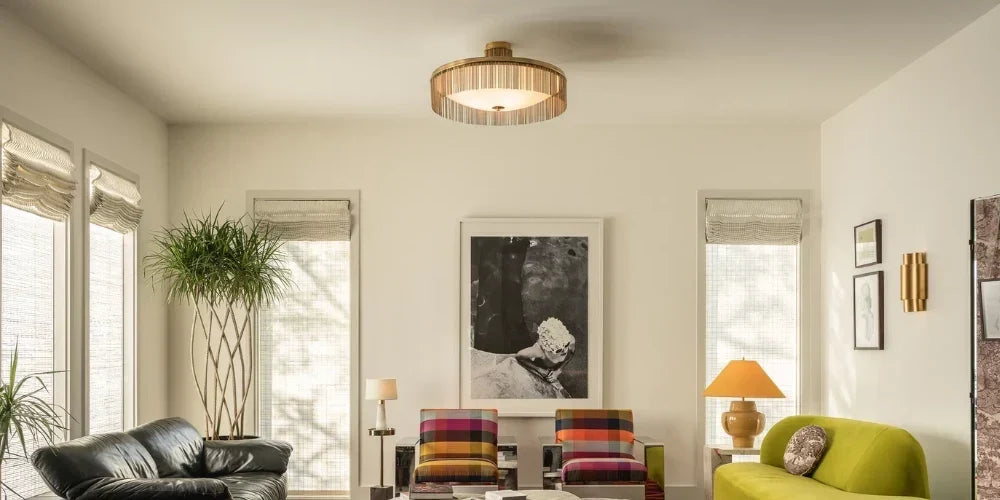 Flush Mount vs. Semi-Flush: Sizing Ceiling Lights for 8-Foot Rooms