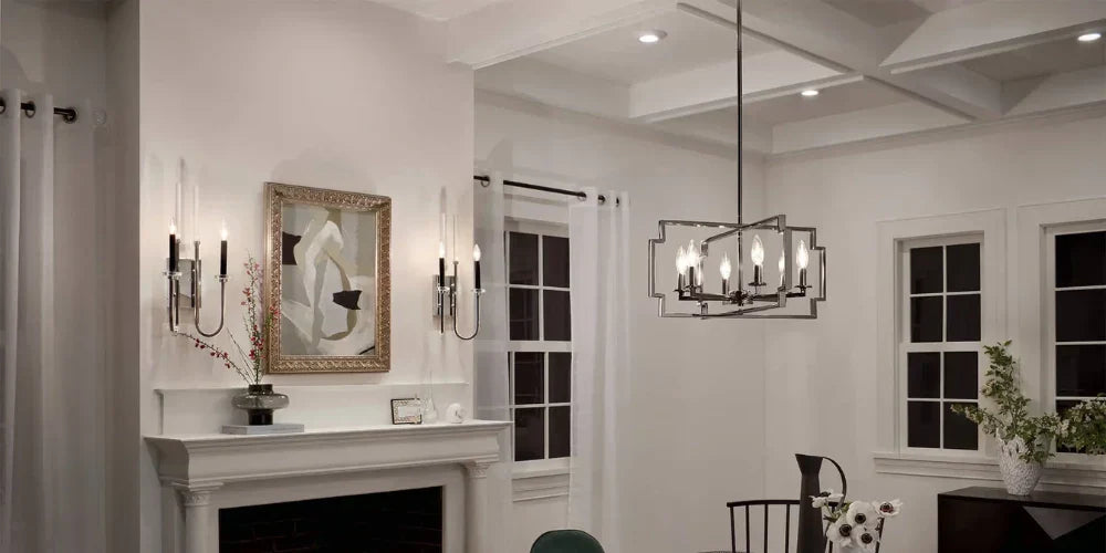 Vaulted Geometry: Selecting Sconces and Chandeliers for Coffered Ceilings and Formal Rooms