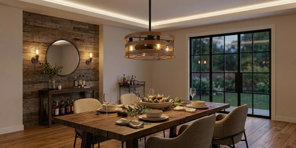 The Airflow Division: Integrating Farmhouse, Boho, and Steampunk Ceiling Fans
