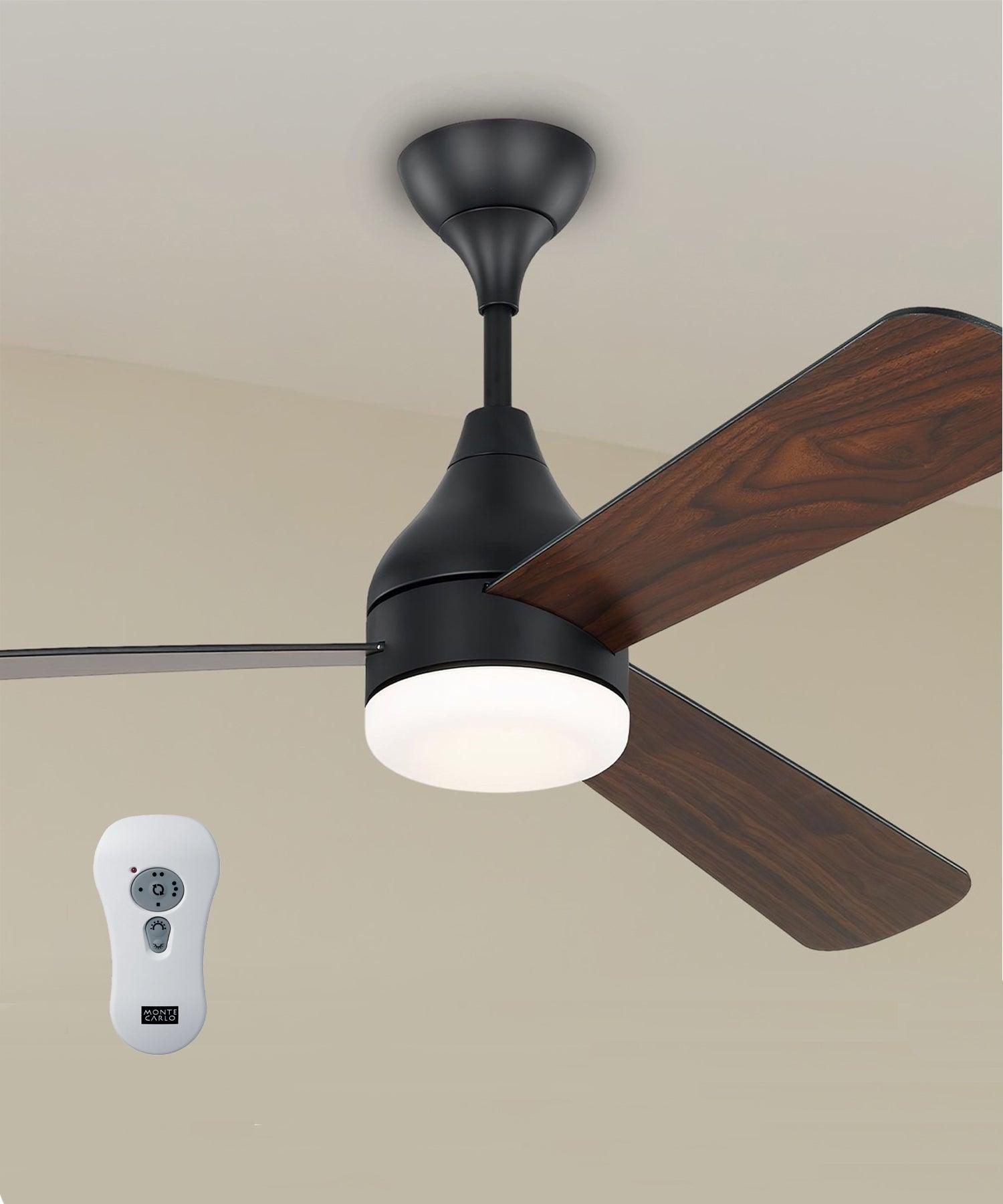 Monte Carlo Ceiling Fans With Remote - Bees Lighting