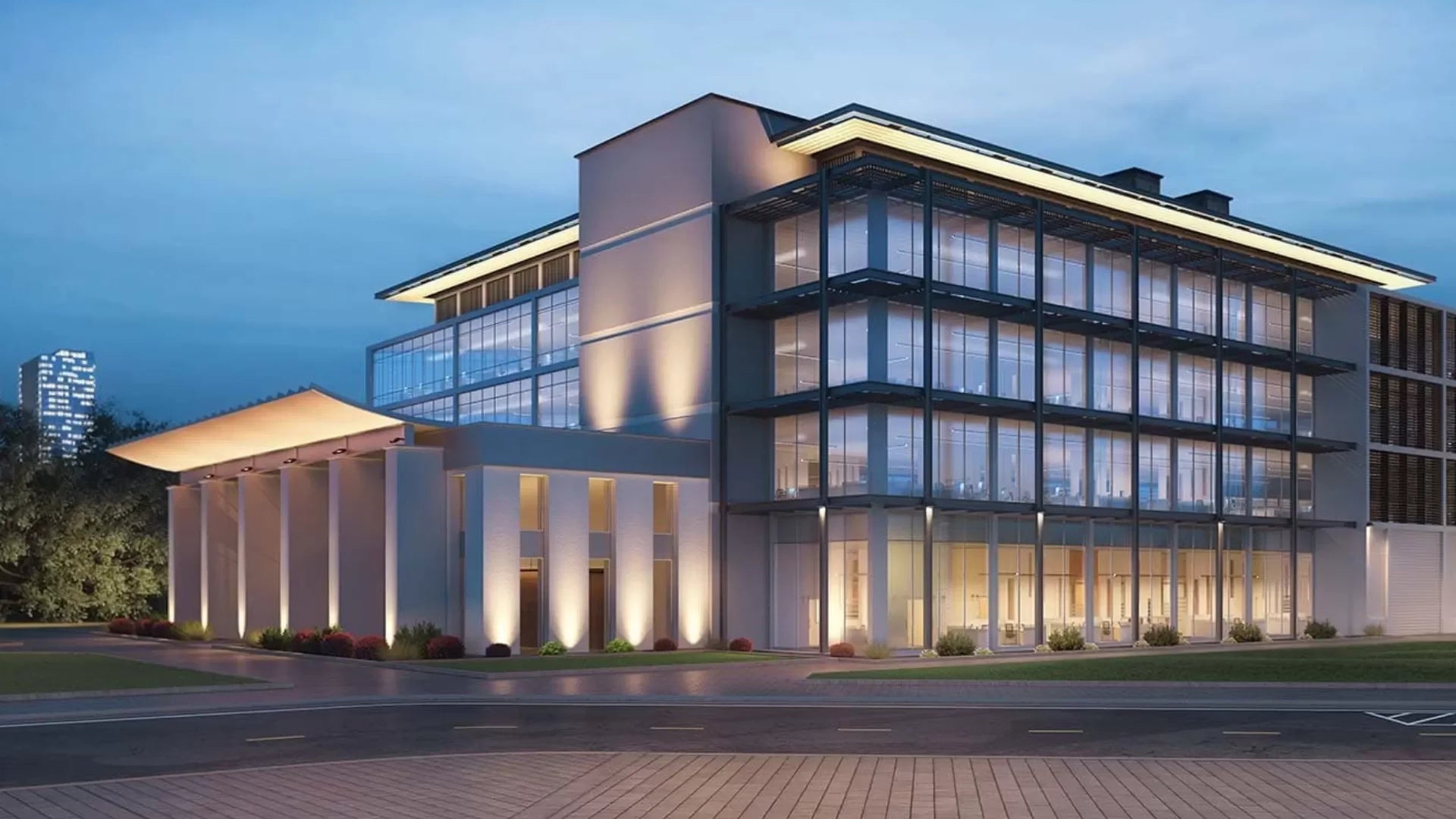 Facade Lighting - Bees Lighting