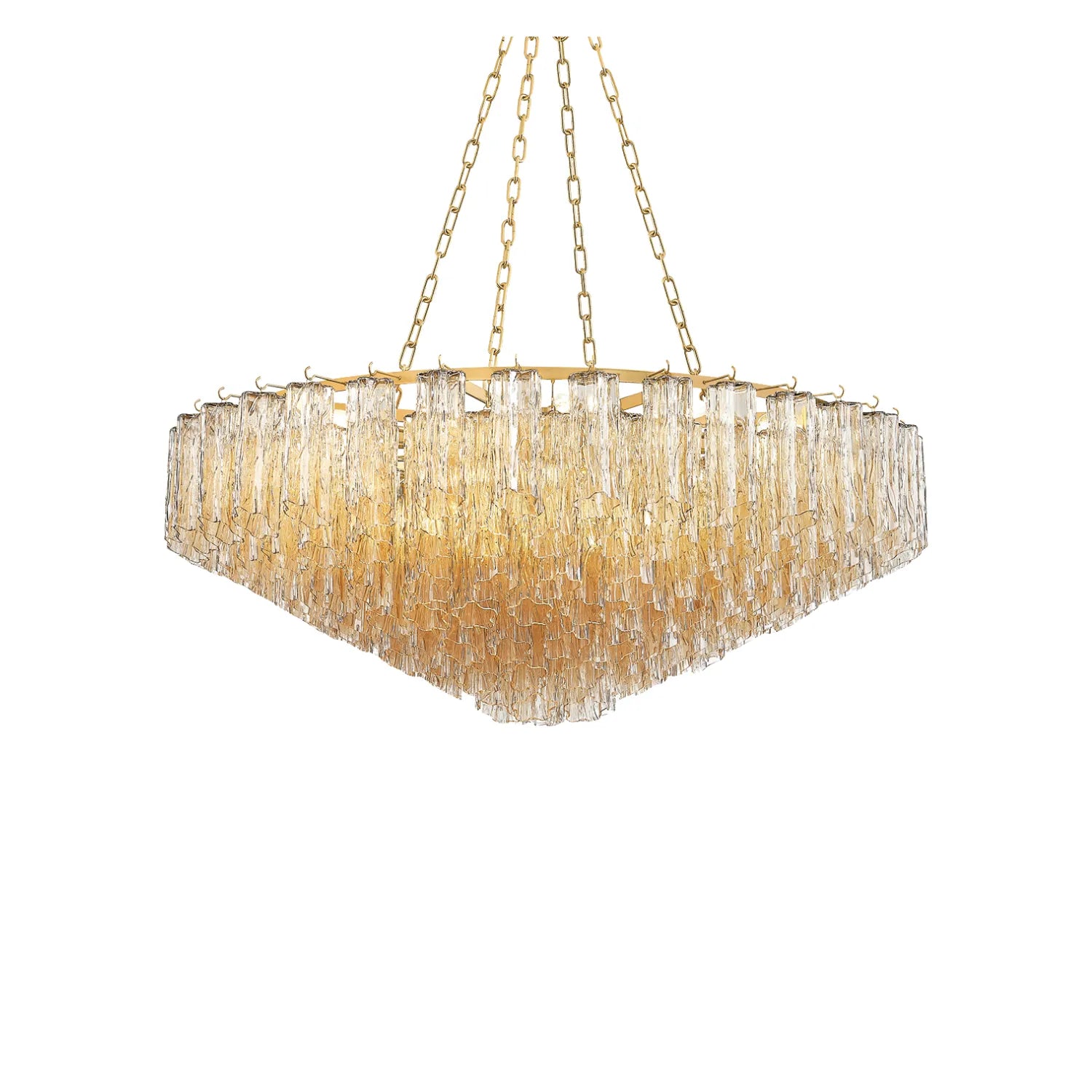 Gold & Brass Chandeliers - Bees Lighting