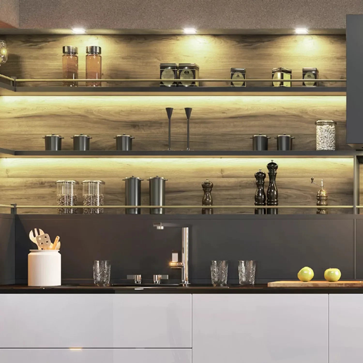 Natural White LED Strip Lights - Bees Lighting