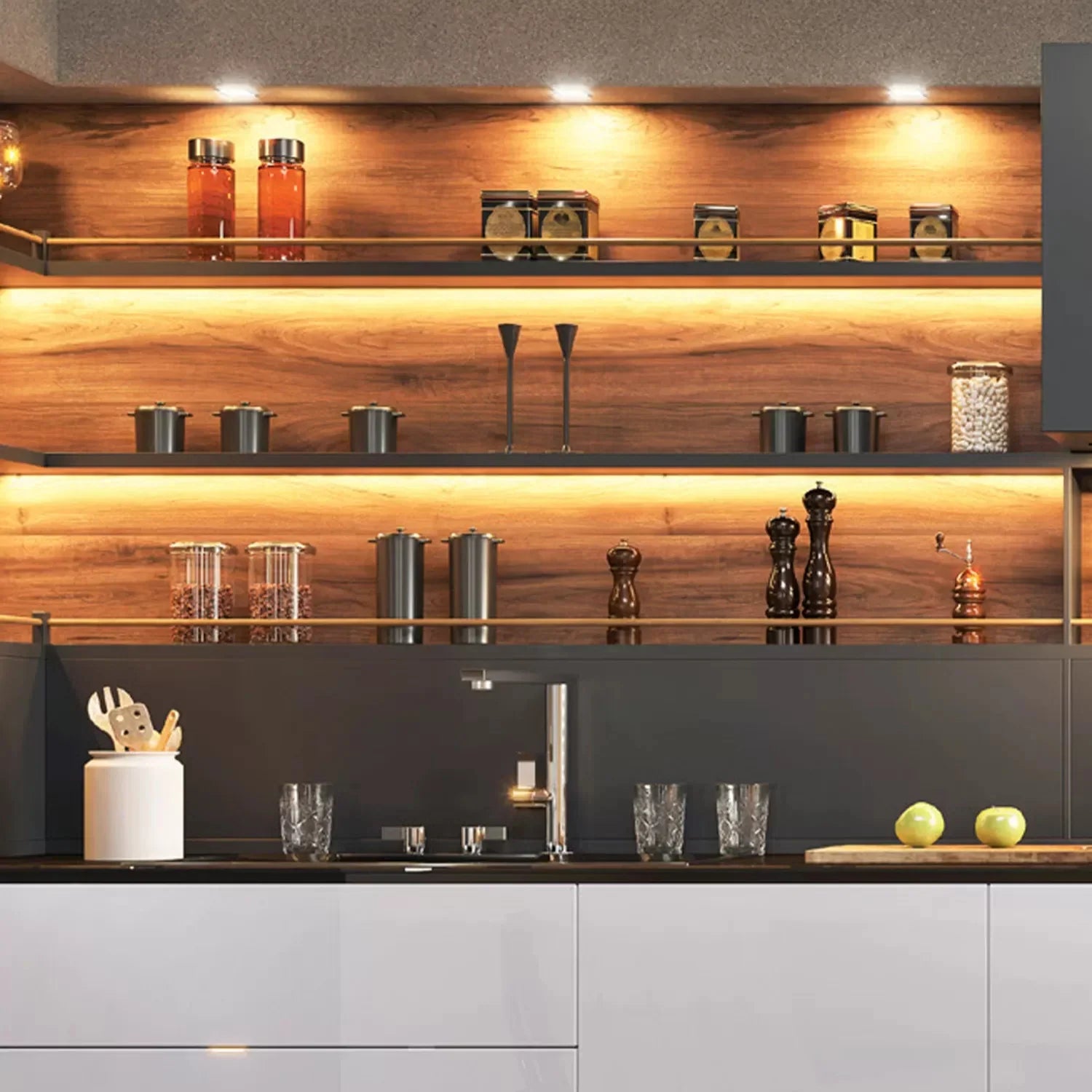 Warm White LED Strip Lights - Bees Lighting