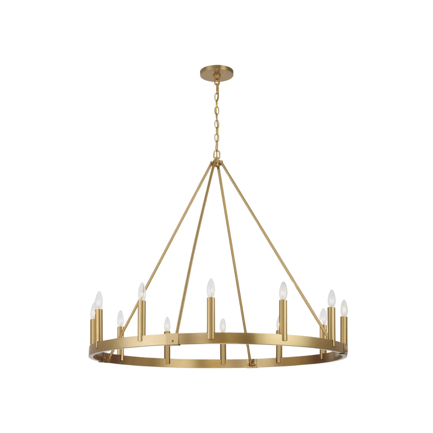 Wagon Wheel Chandeliers