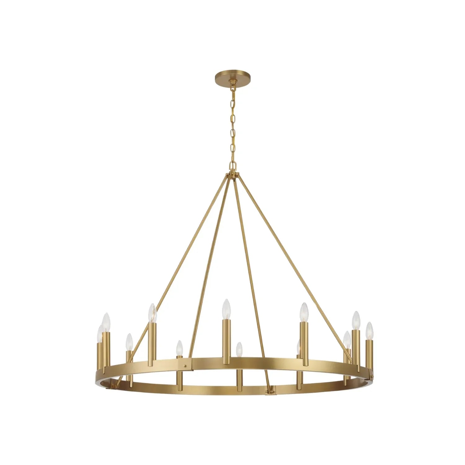 Wagon Wheel Chandeliers - Bees Lighting
