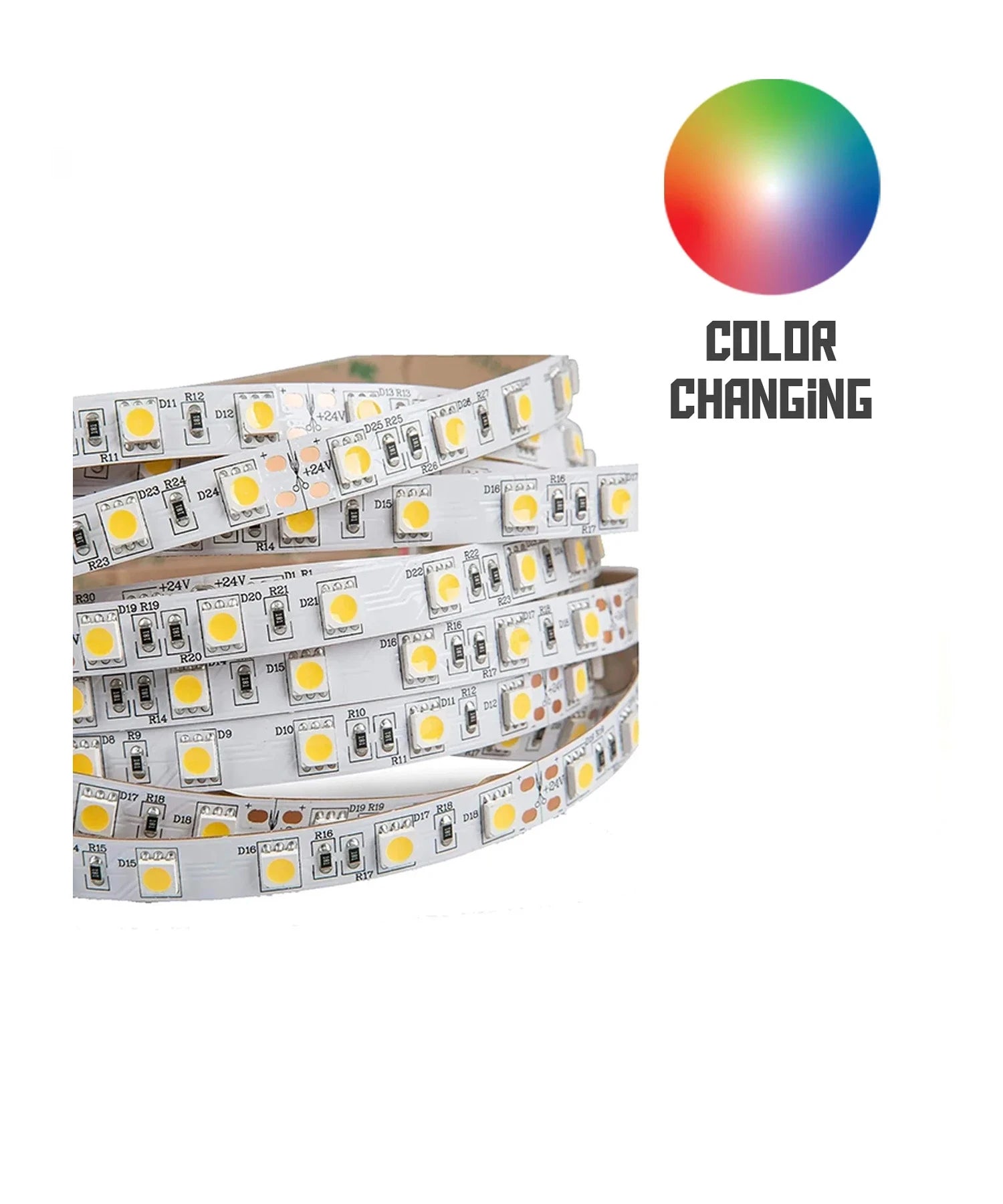 Color Changing LED Strip Lights - Bees Lighting