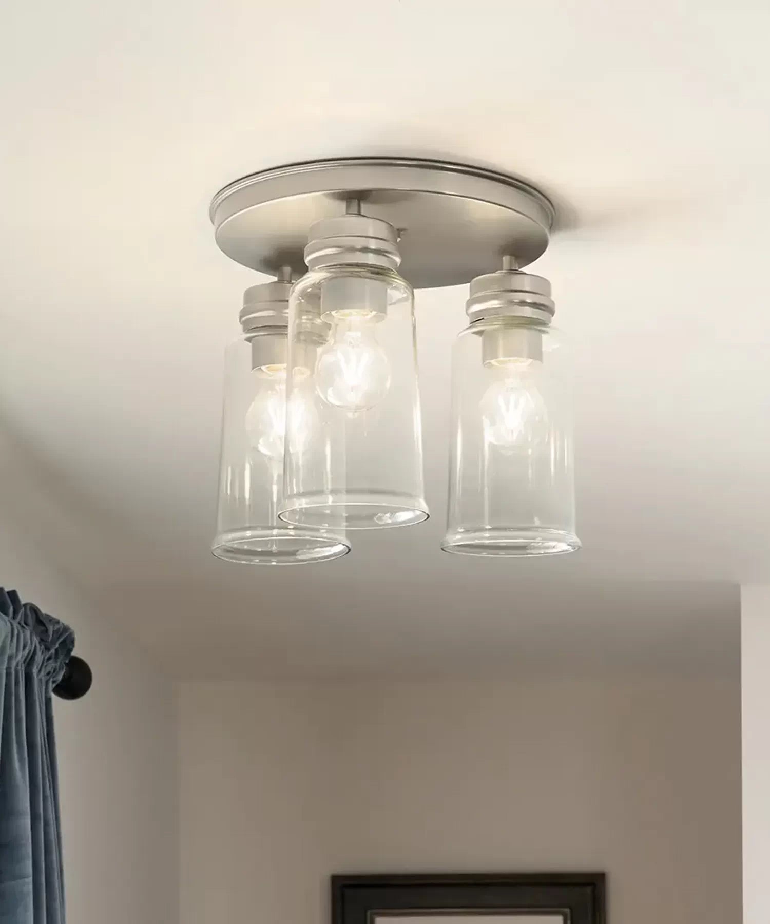 Nickel Ceiling Lights - Bees Lighting