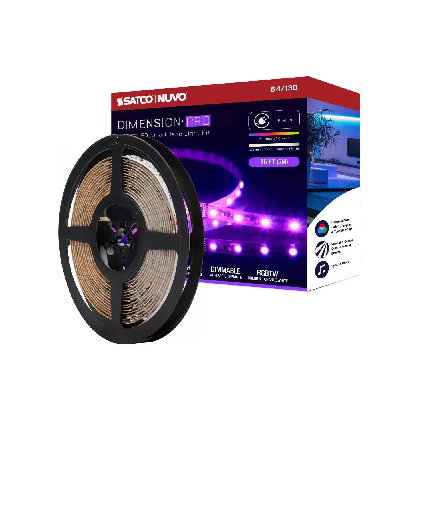 Satco Starfish Tape Lights - Bees Lighting