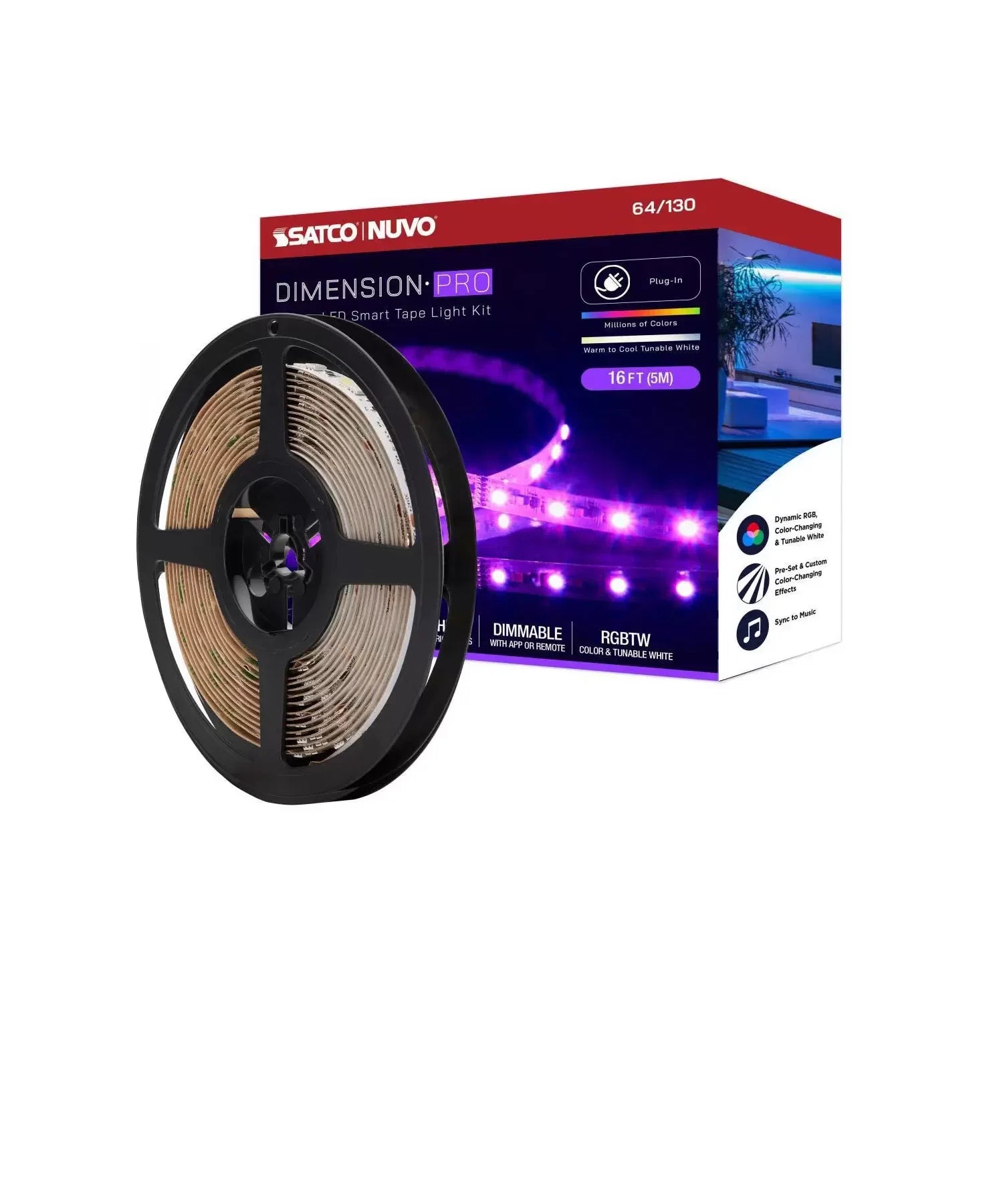 Satco Starfish Tape Lights - Bees Lighting