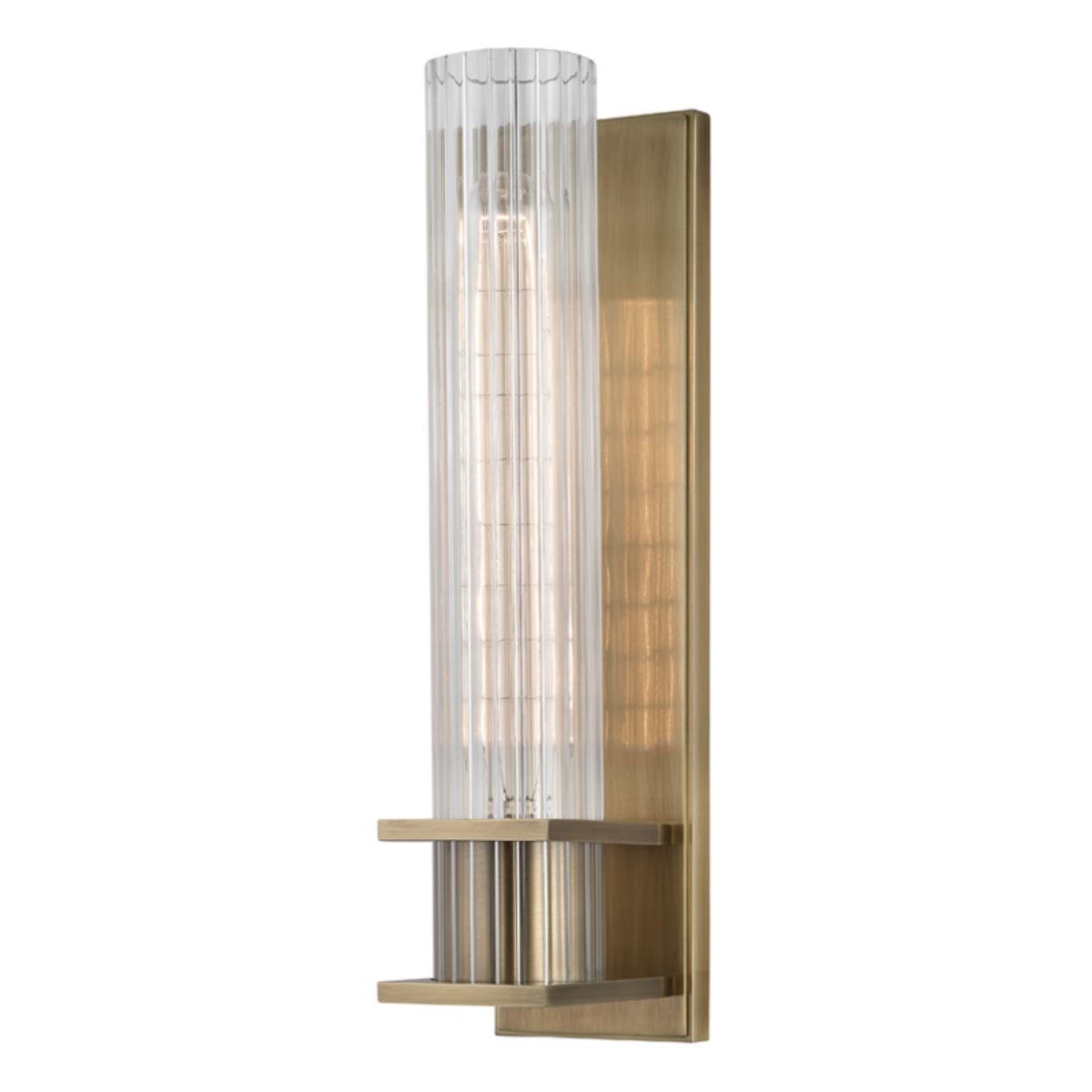 Sperry 13 in. Wall Light Aged Brass finish - Bees Lighting