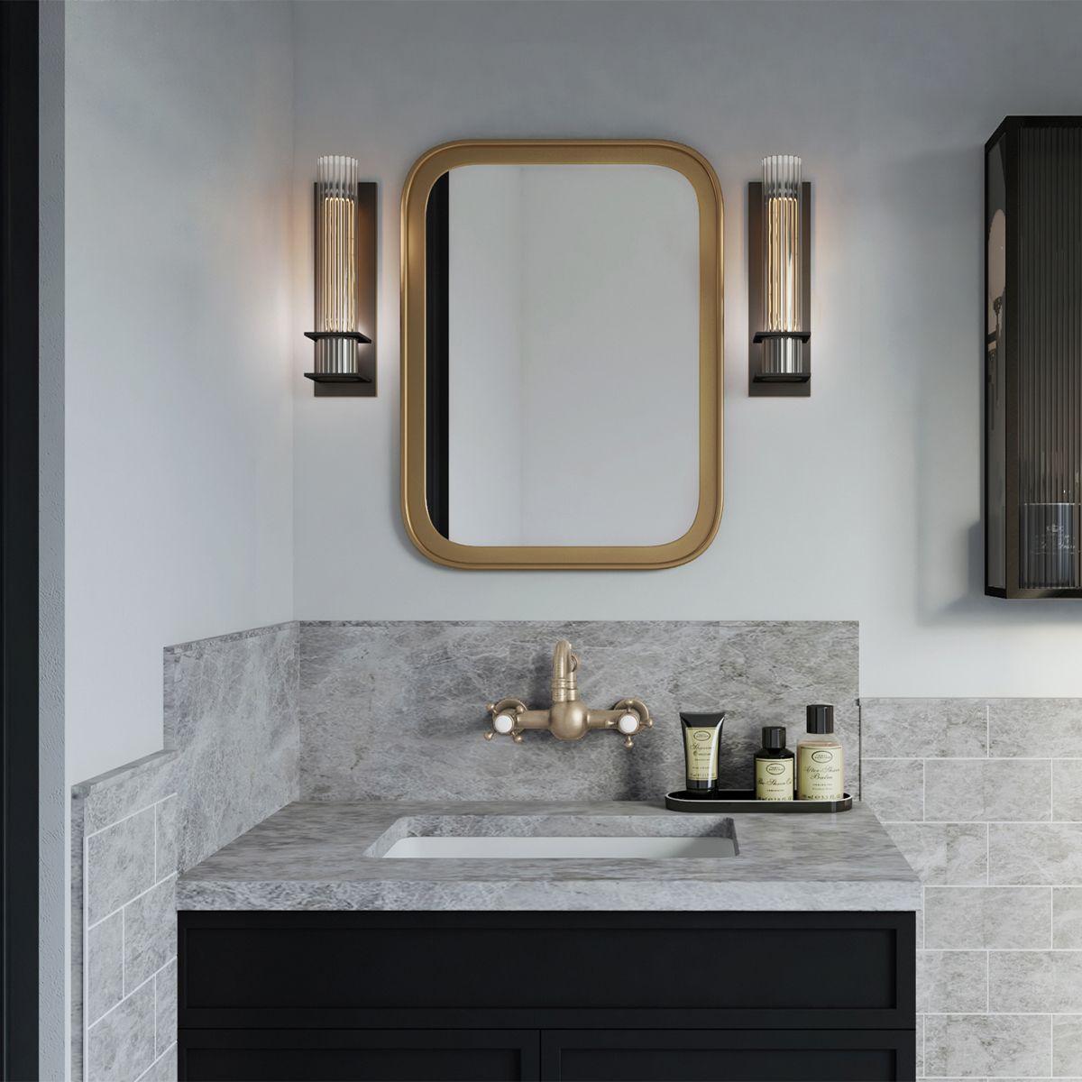 Sperry 13 in. Wall Light Polished Nickel finish - Bees Lighting