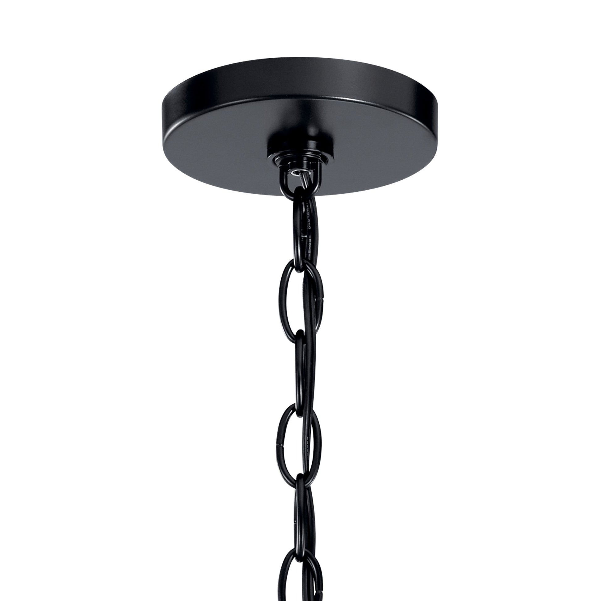 Capitol Hill 29" 6-Light Chandelier, Black Finish - Bees Lighting