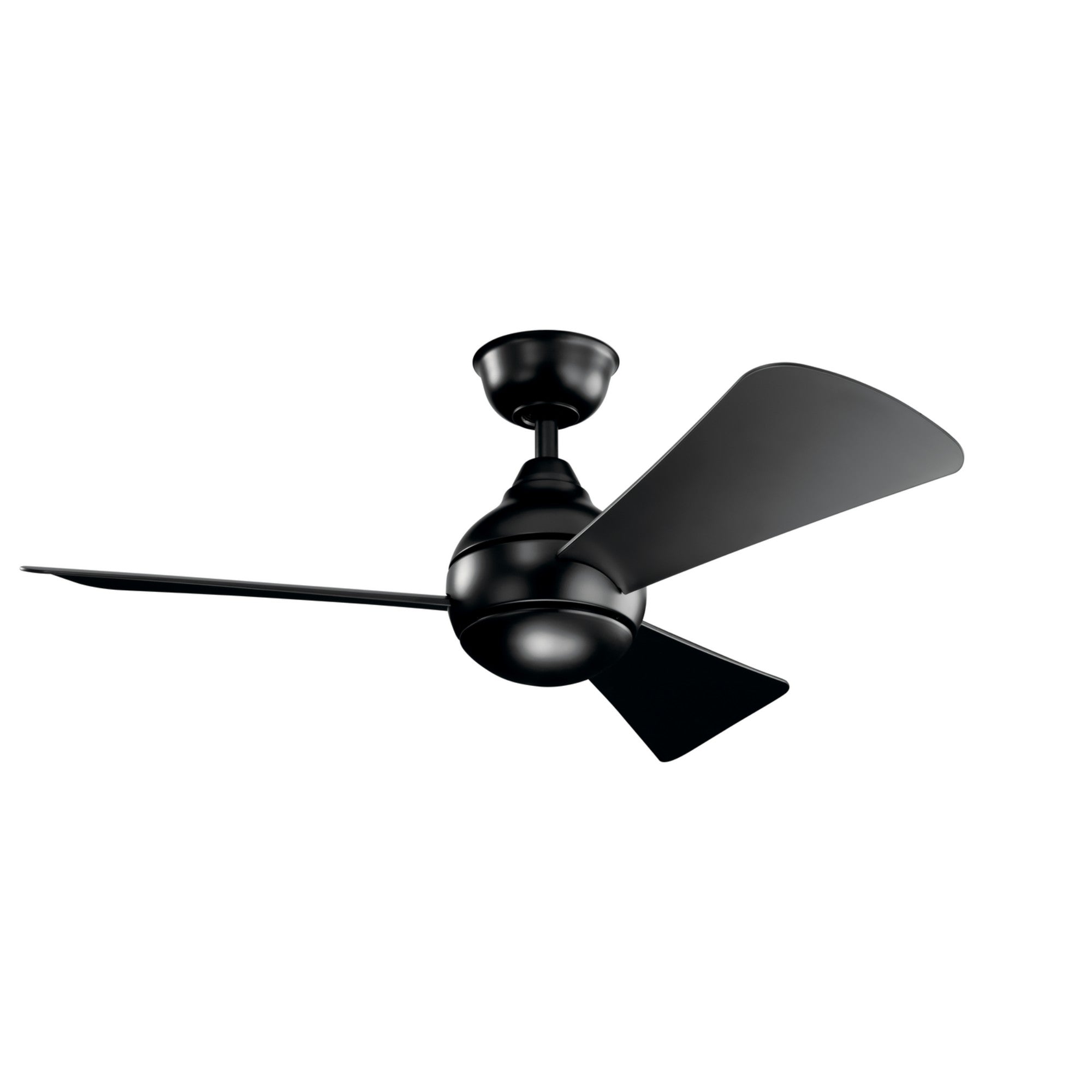 Sola 44" LED Outdoor Flush Mount Ceiling Fan - Bees Lighting