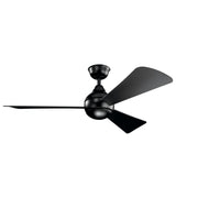 Sola 54" LED Outdoor Flush Mount Ceiling Fan - Bees Lighting