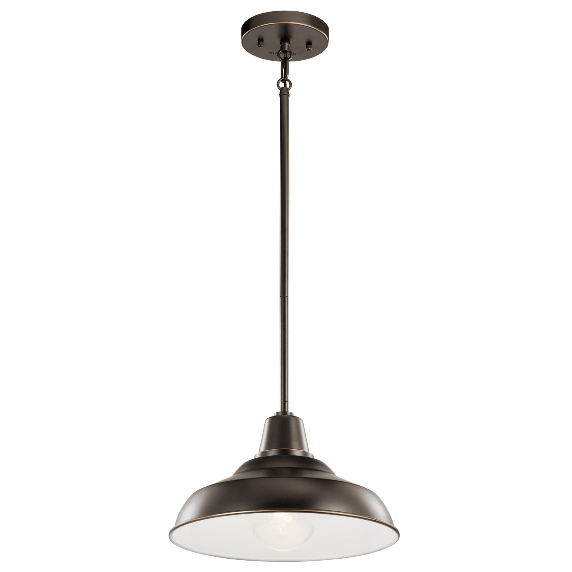 Pier 13" Outdoor Convertible Pendant, Olde Bronze Finish - Bees Lighting