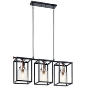 Kitner 3 Light Chandelier - Bees Lighting