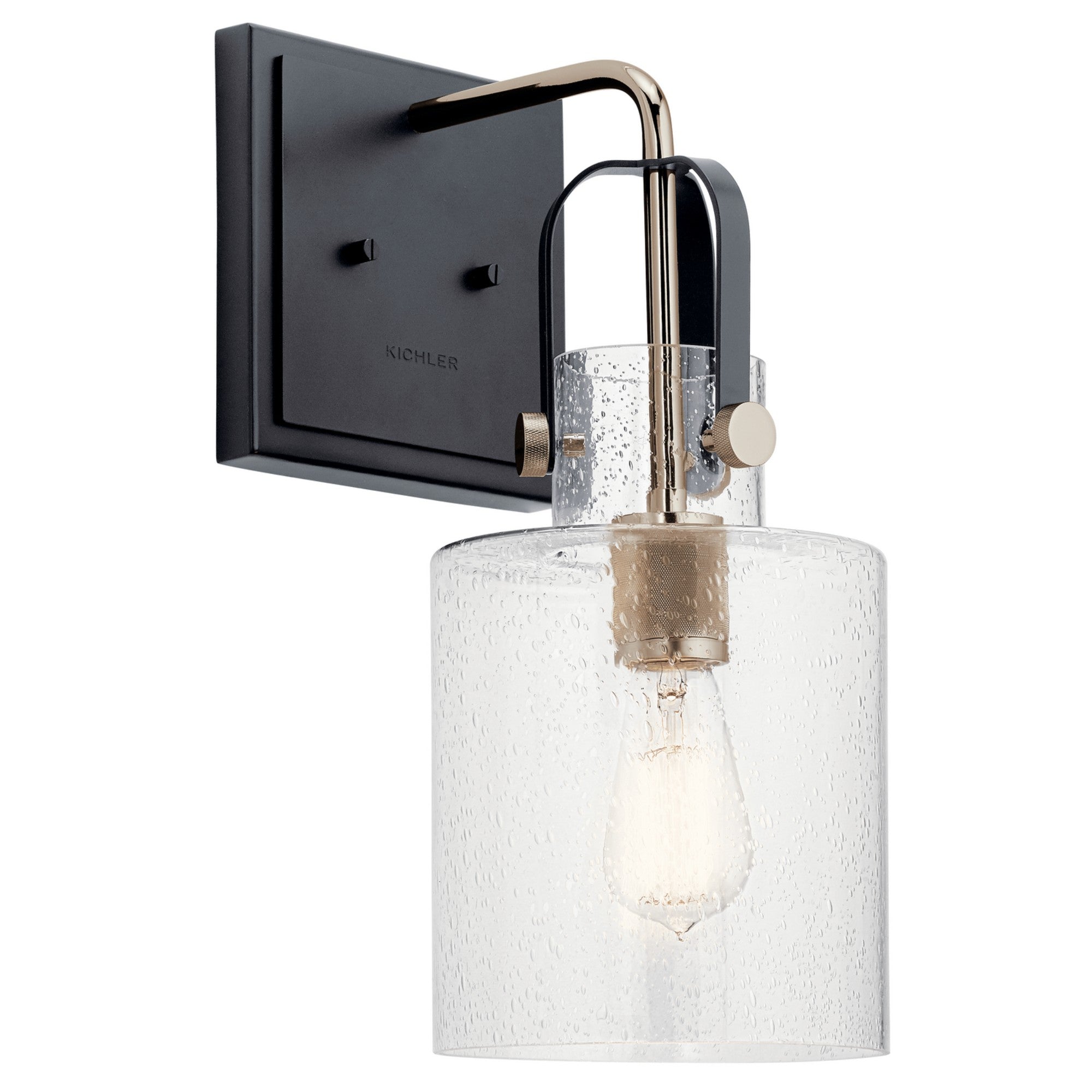 Kitner 17" Wall Sconce, Polished Nickel Finish - Bees Lighting