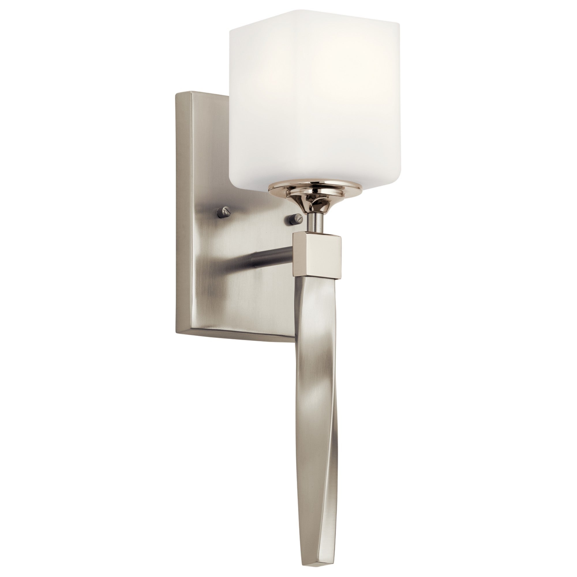 Marette 5" Wall Sconce, Brushed Nickel Finish - Bees Lighting