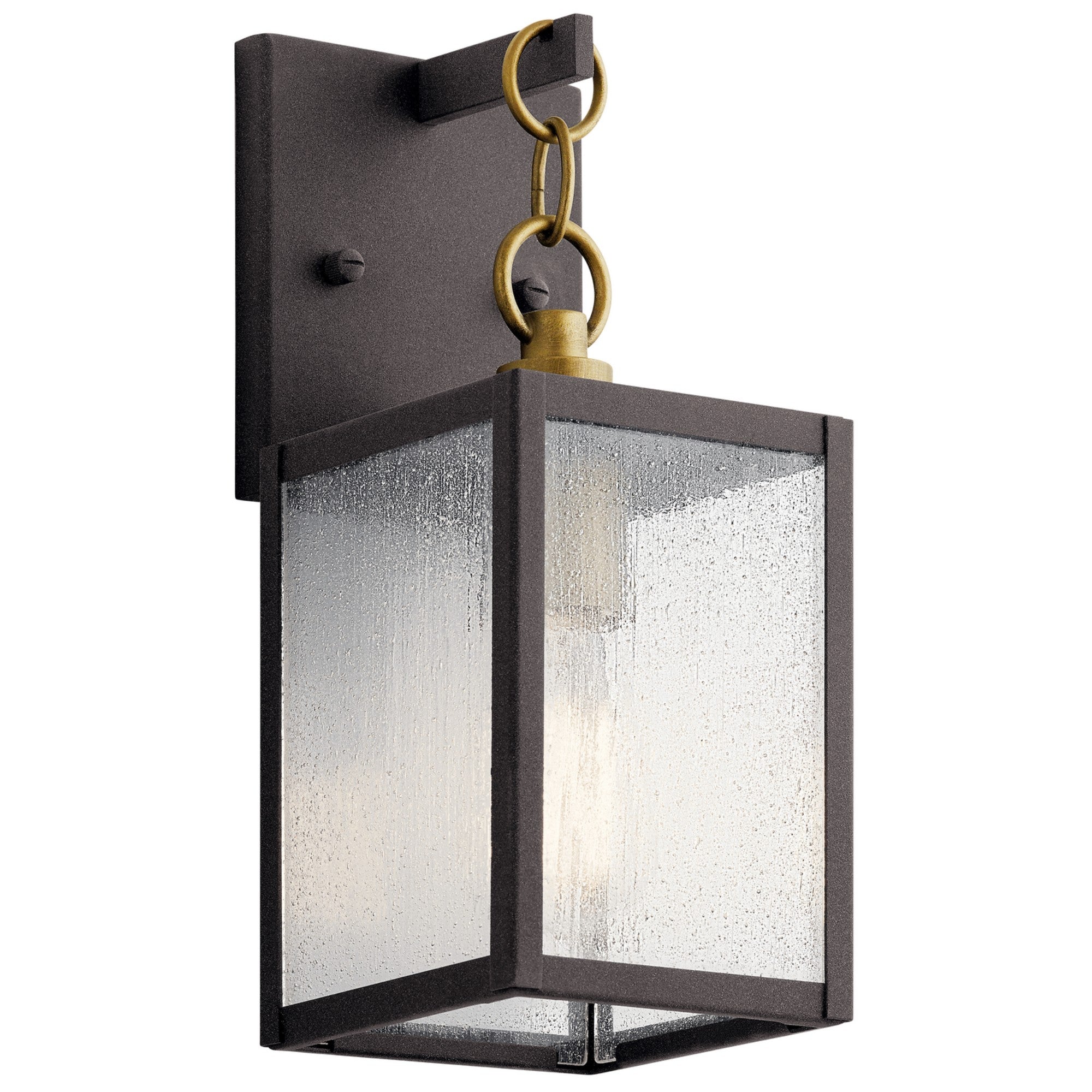 Lahden 17 in. Outdoor Wall Light Weathered Zinc Finish