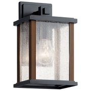 Marimount 11" Outdoor Wall Light, Black Finish - Bees Lighting