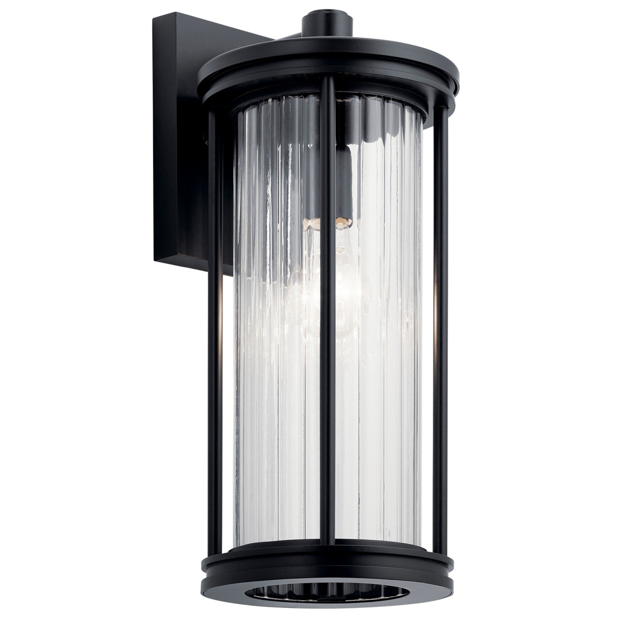 Barras Outdoor Wall Sconce Black - Bees Lighting