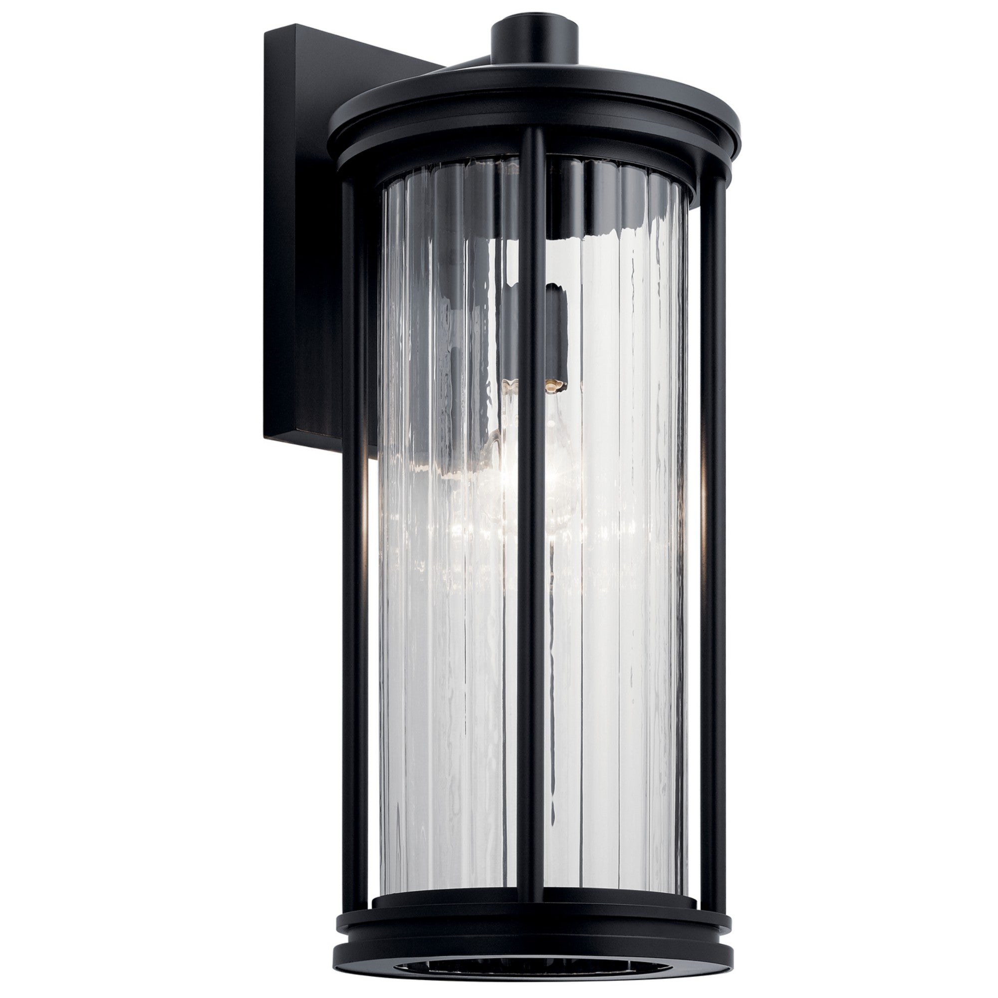 Barras Outdoor Wall Sconce Black - Bees Lighting