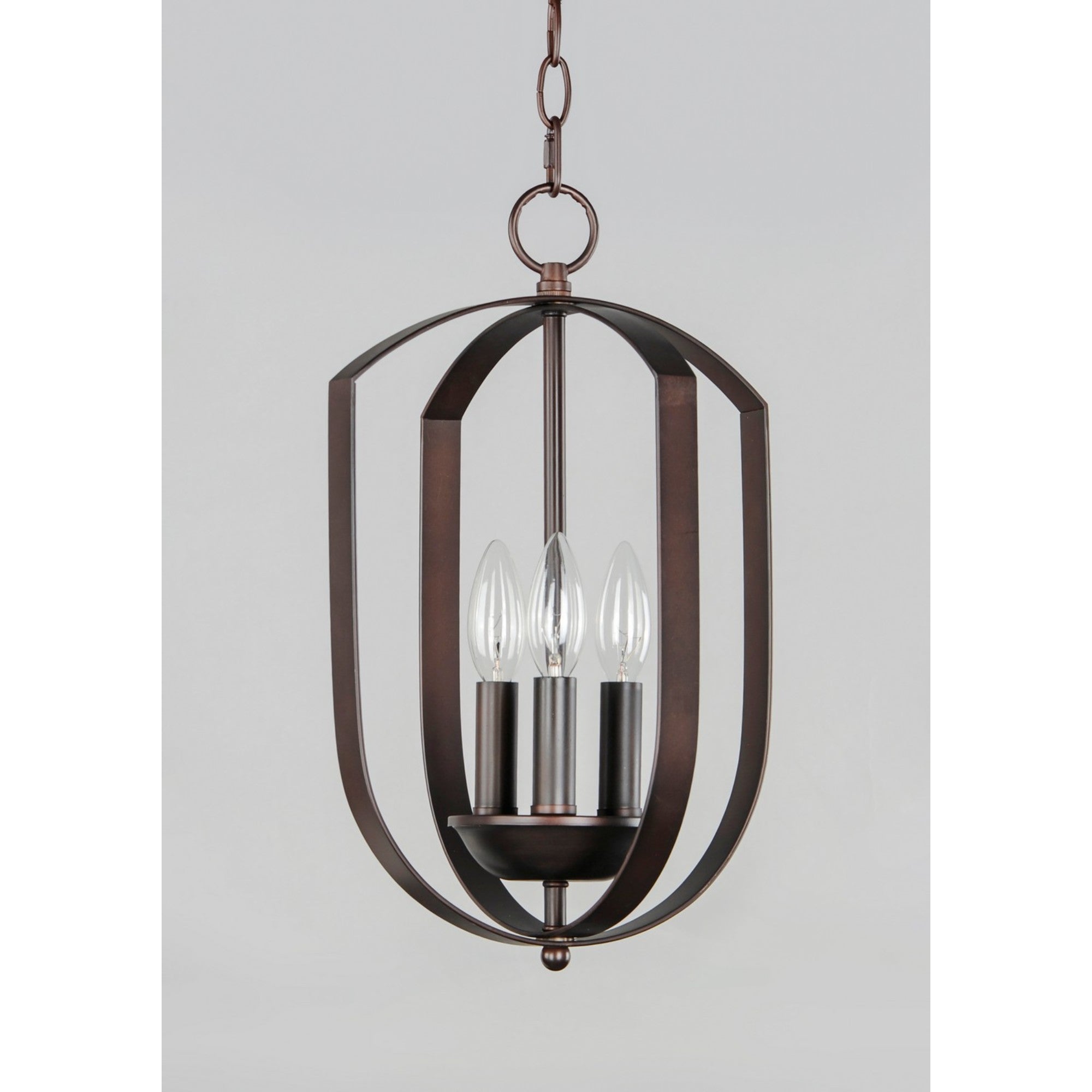 Provident 16" 3-Light Chandelier, Oil Rubbed Bronze Finish - Bees Lighting