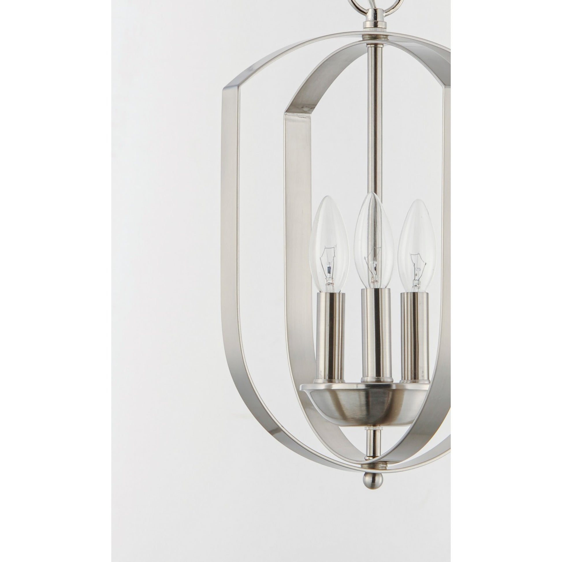 Provident 16" 3-Light Chandelier, Satin Nickel Finish - Bees Lighting