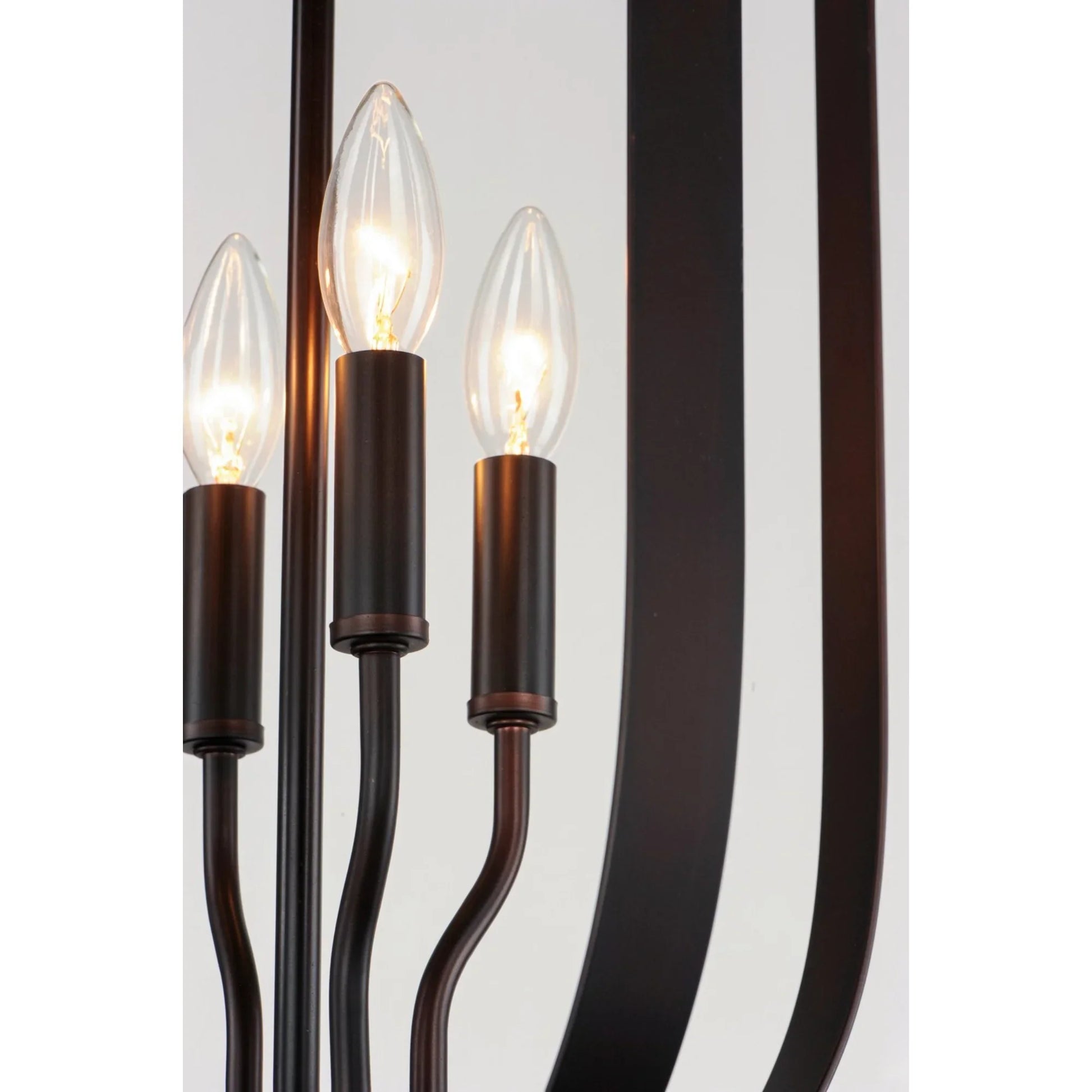 Provident 24" 4-Light Chandelier, Oil Rubbed Bronze Finish - Bees Lighting