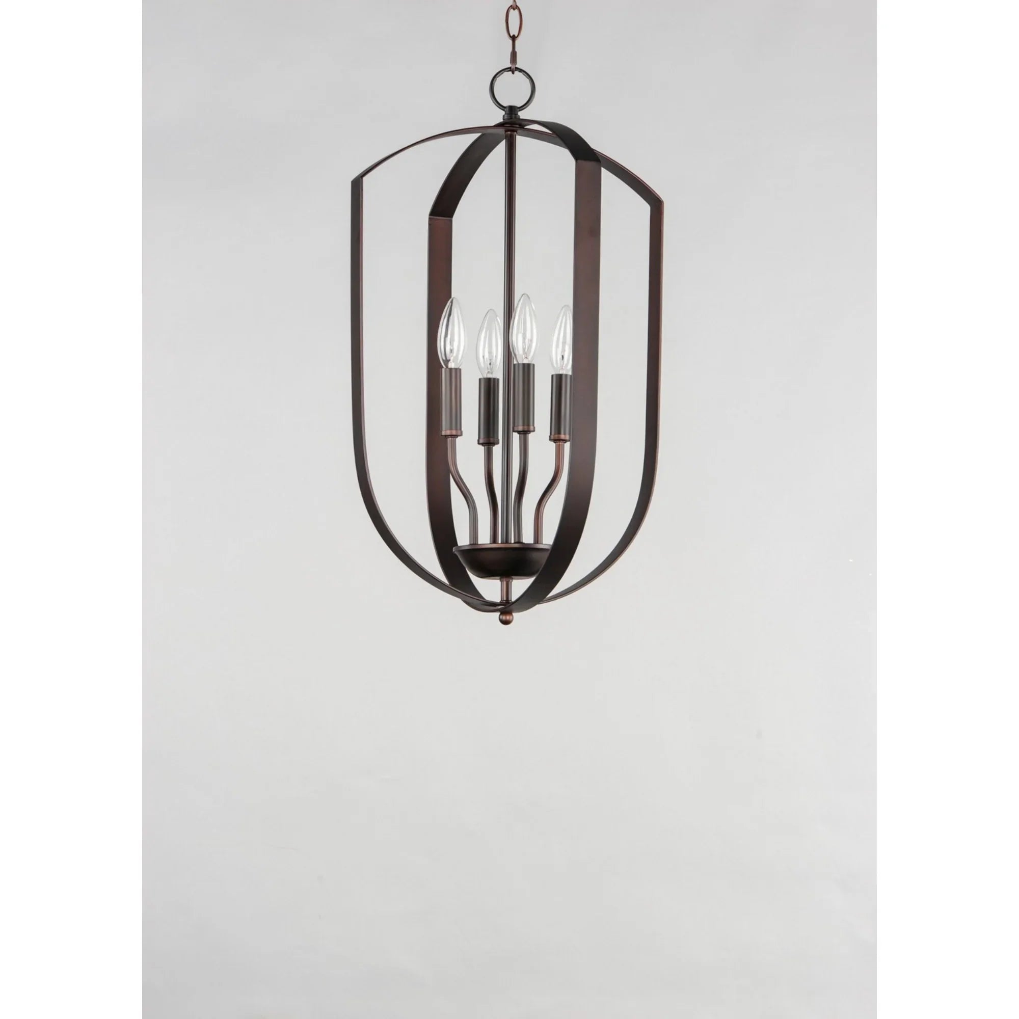 Provident 24" 4-Light Chandelier, Oil Rubbed Bronze Finish - Bees Lighting