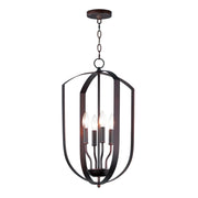 Provident 24" 4-Light Chandelier, Oil Rubbed Bronze Finish - Bees Lighting