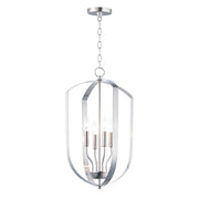 Provident 24" 4-Light Chandelier, Satin Nickel Finish - Bees Lighting
