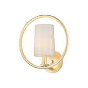 Meridian 13" Semi-Flush Mount, Natural Aged Brass Finish - Bees Lighting