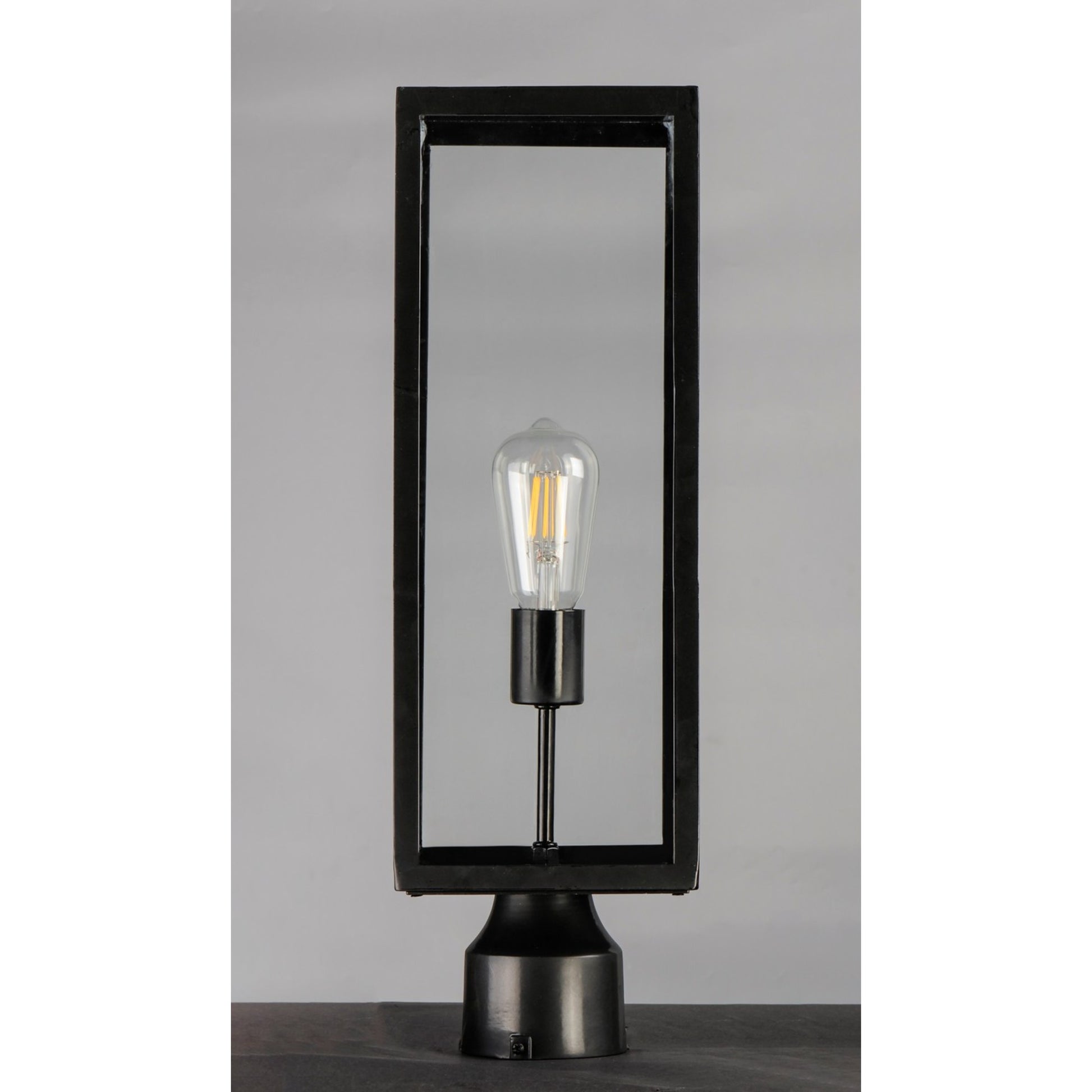 Catalina 20" Outdoor Post Lantern, Dark Bronze Finish - Bees Lighting